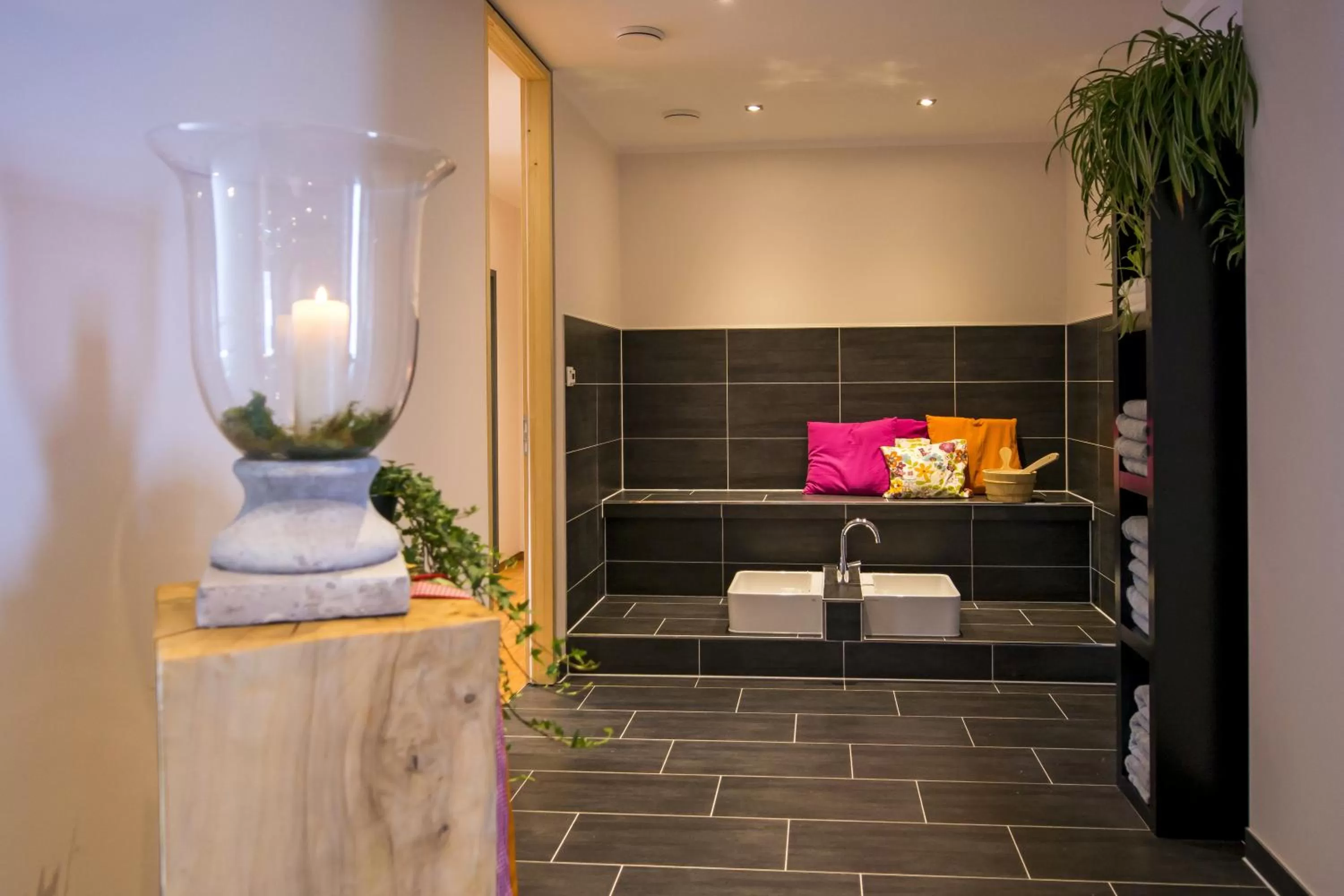 Spa and wellness centre/facilities in Landidyll Hotel zum Freden
