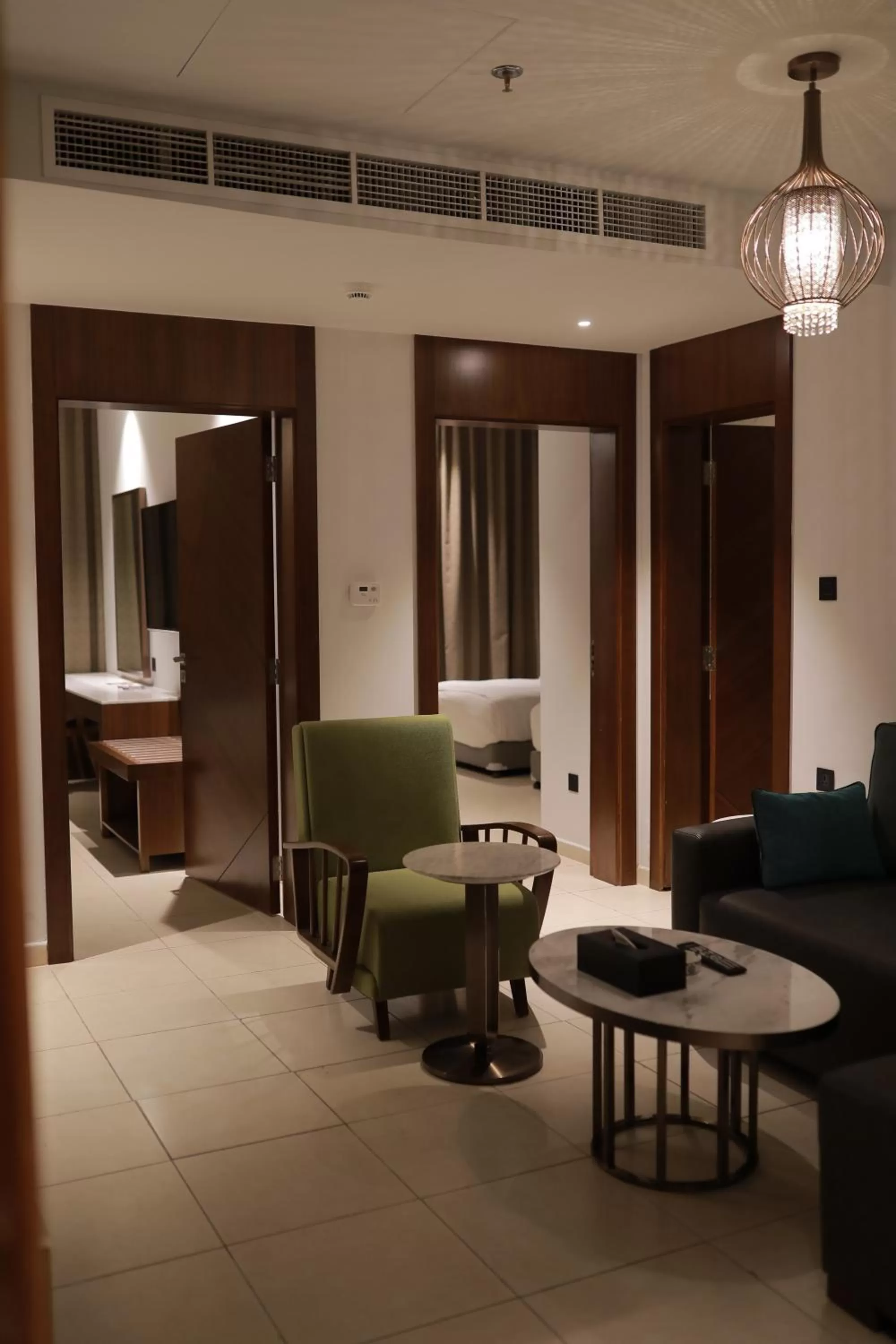 Seating area in Ramee Palace Hotel