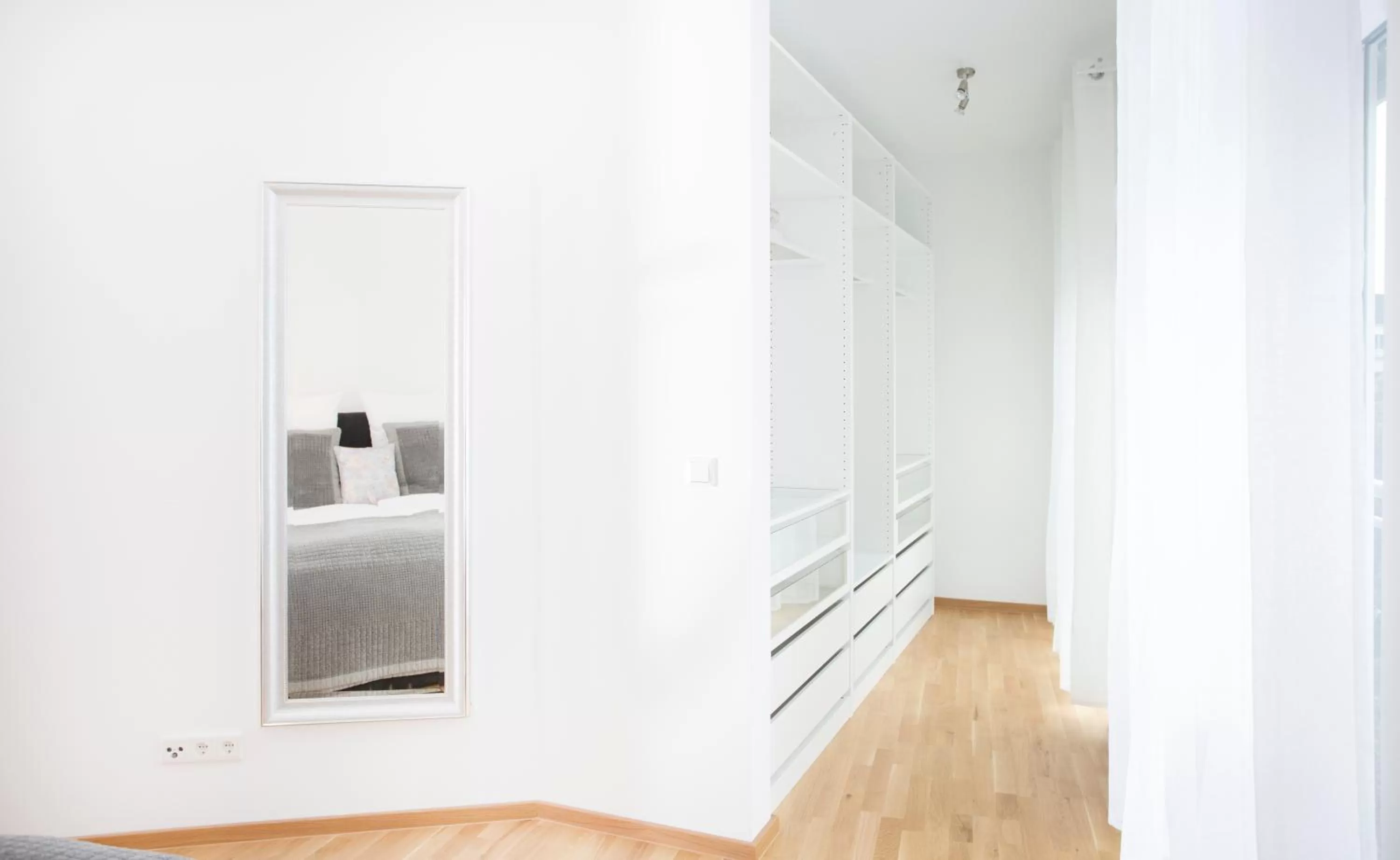 Bedroom in Victoria Apartments