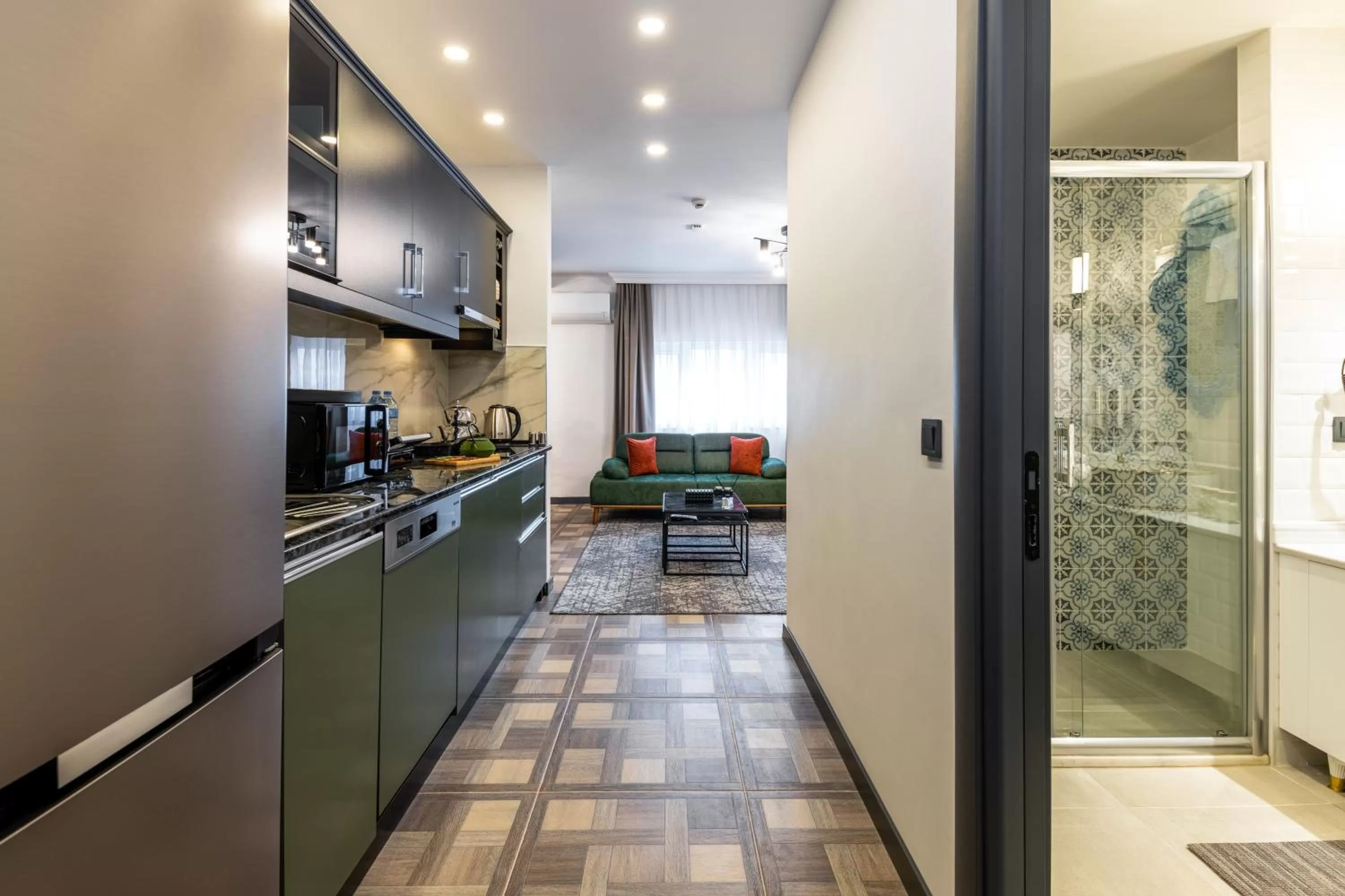 Kitchen or kitchenette in BayMari Suites City Life