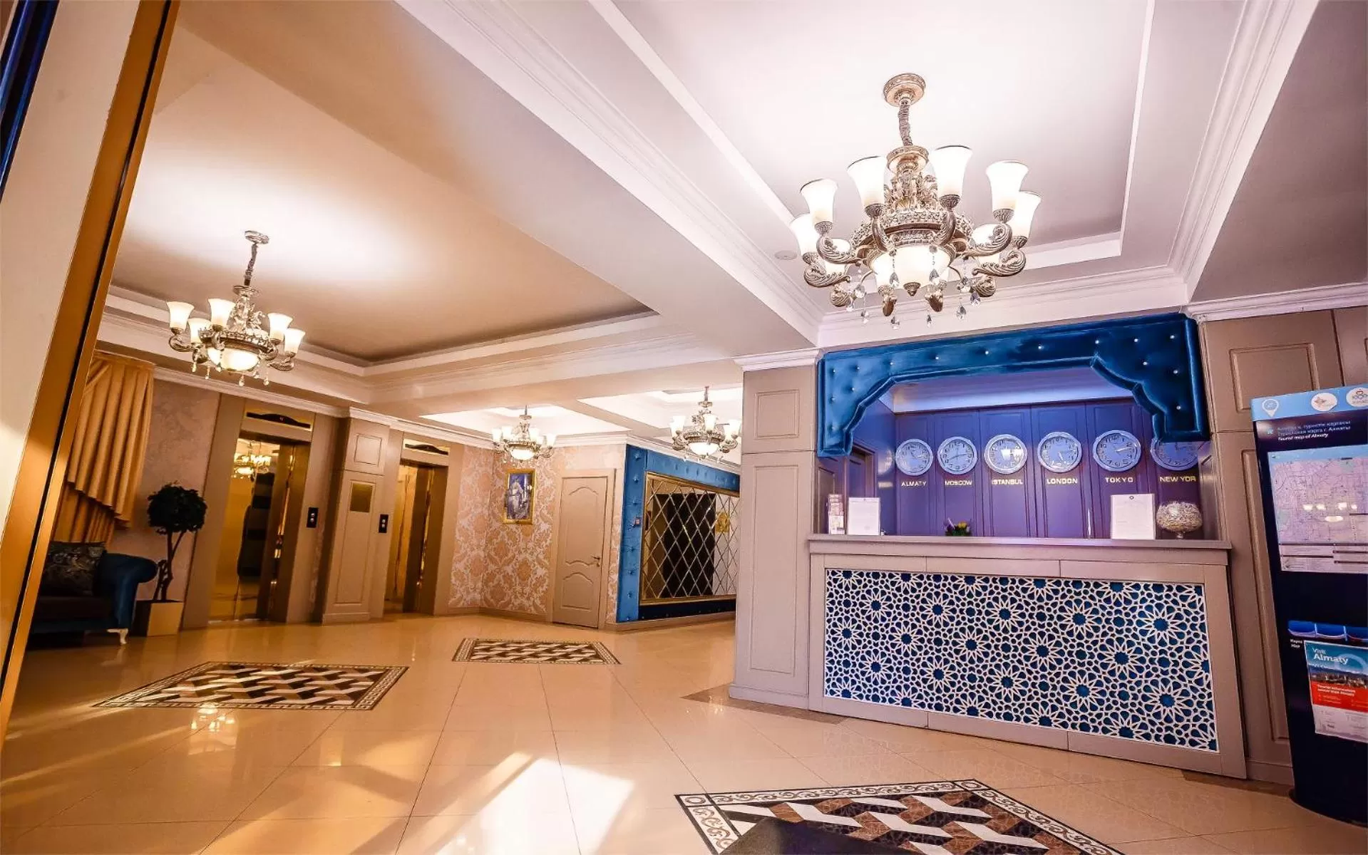 Lobby or reception in Grand Sapphire Hotel