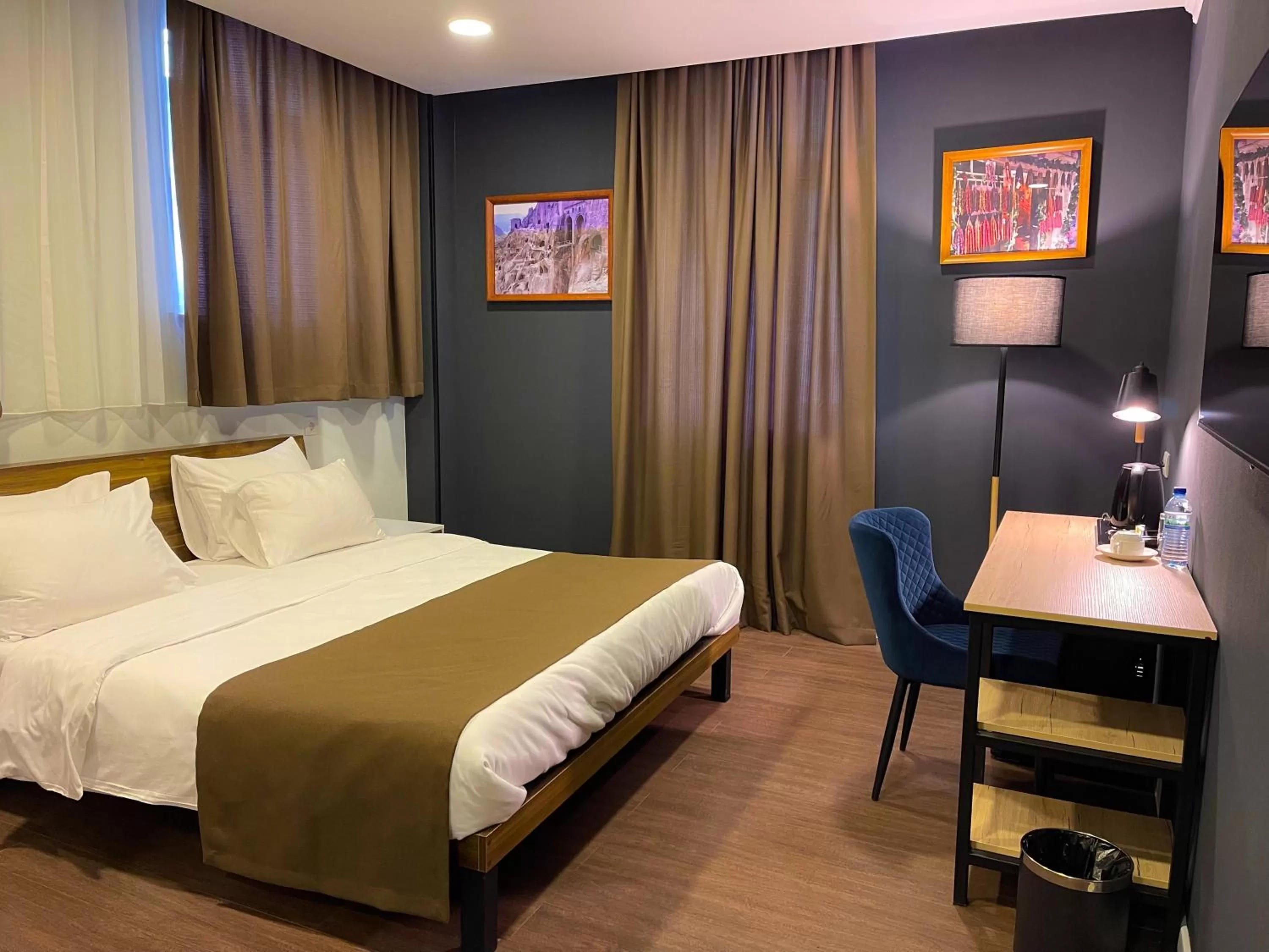 Bed in Bricks Hotel Tbilisi