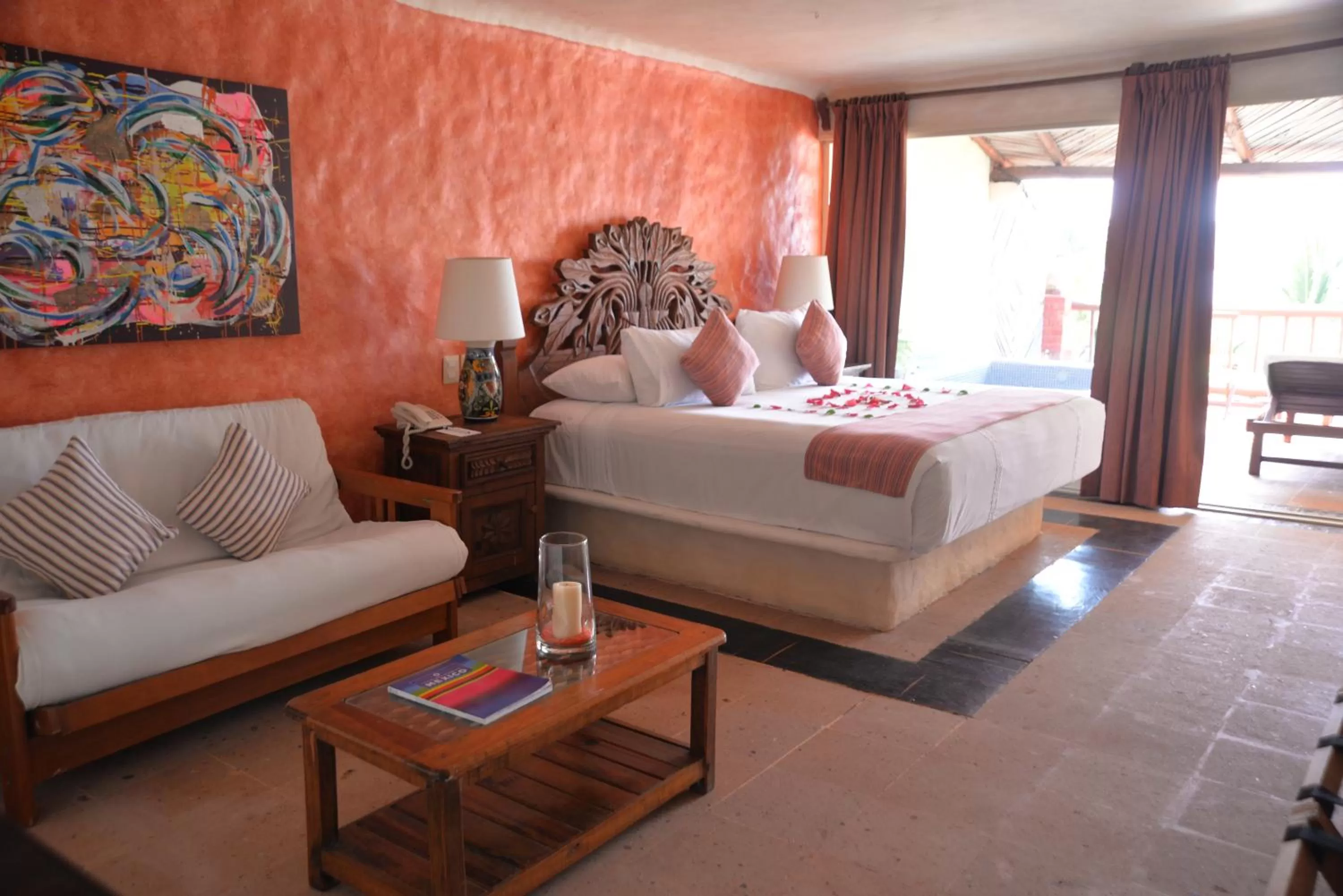 Bed in Hotel Aura del Mar