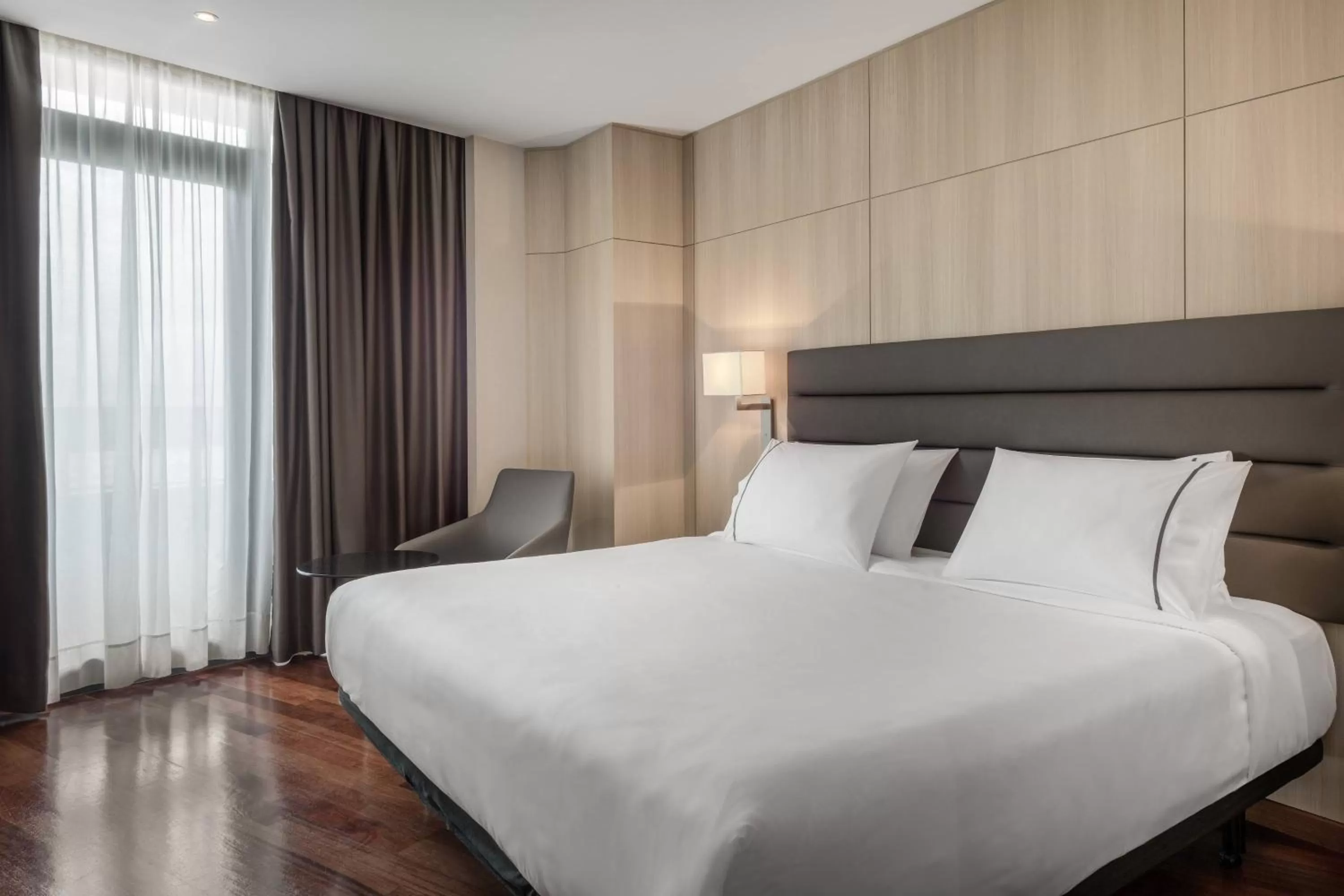 Photo of the whole room, Bed in AC Hotel Gran Canaria by Marriott