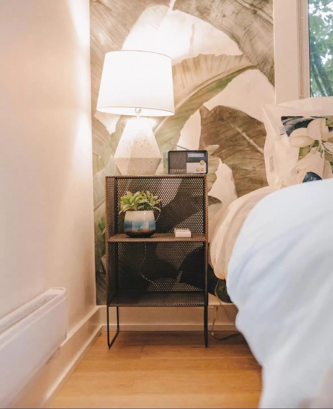 Bed in Penny's Motel