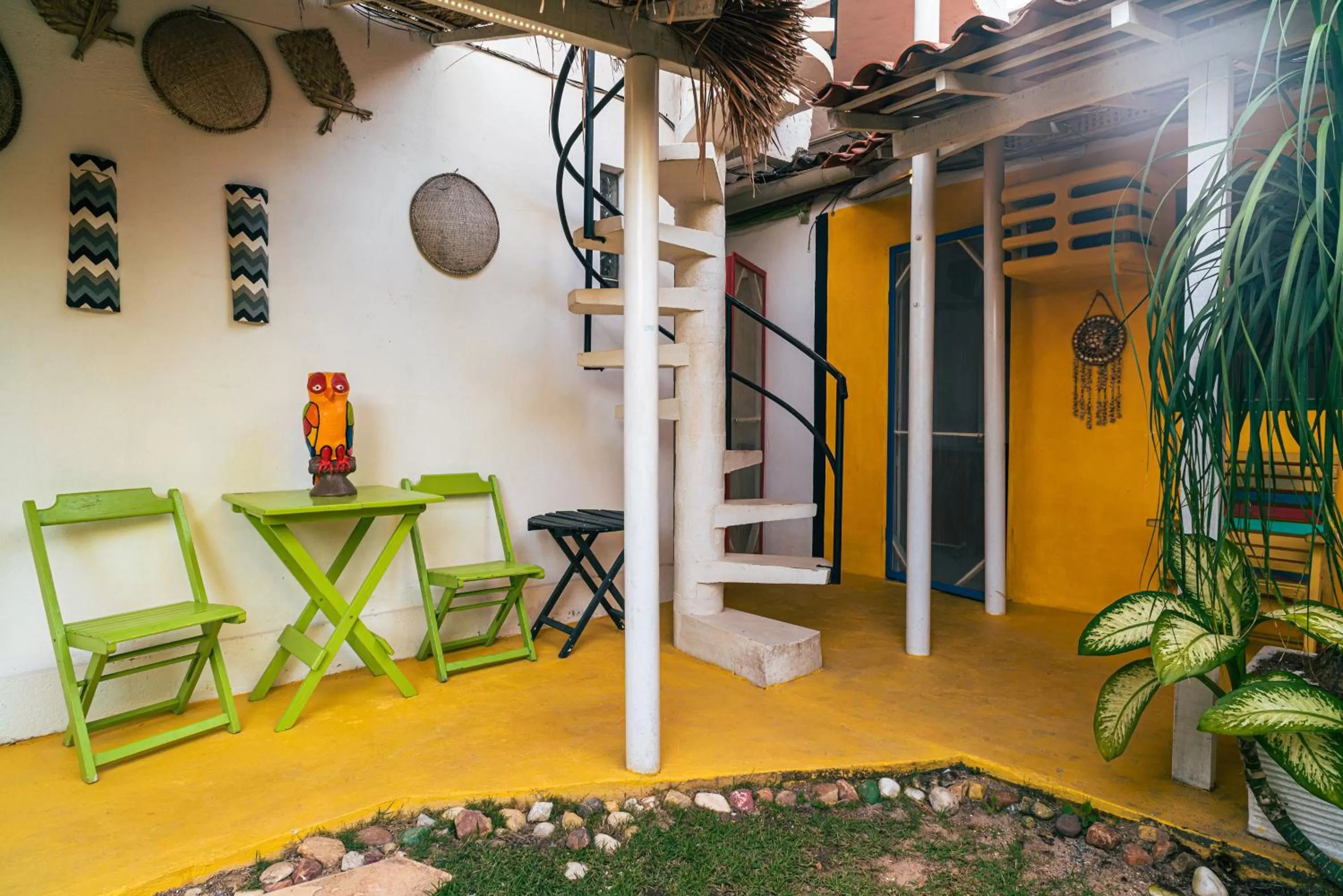 Patio in Pousada Cambará