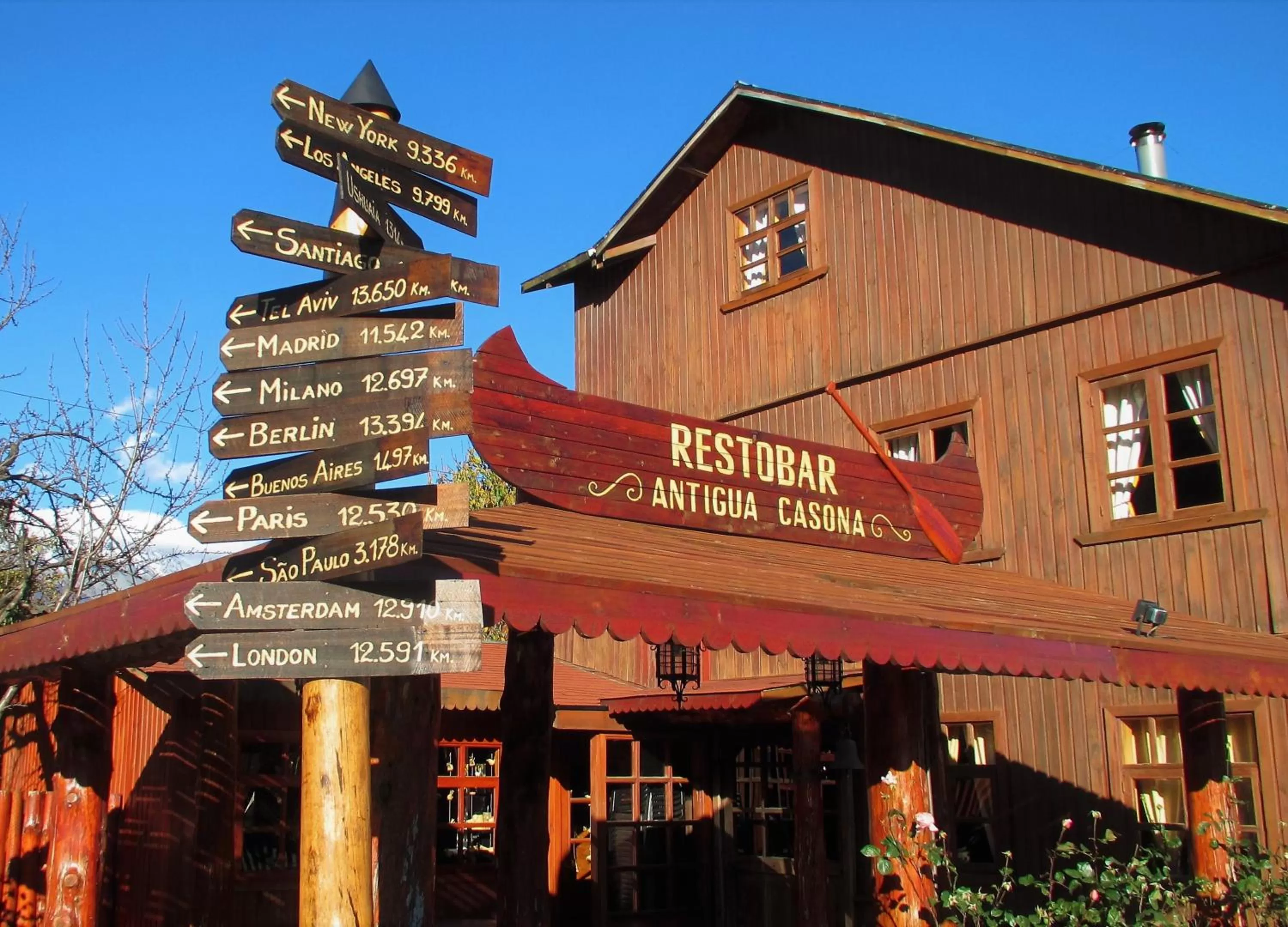 Decorative detail, Property Building in Hotel Antigua Casona Patagonia