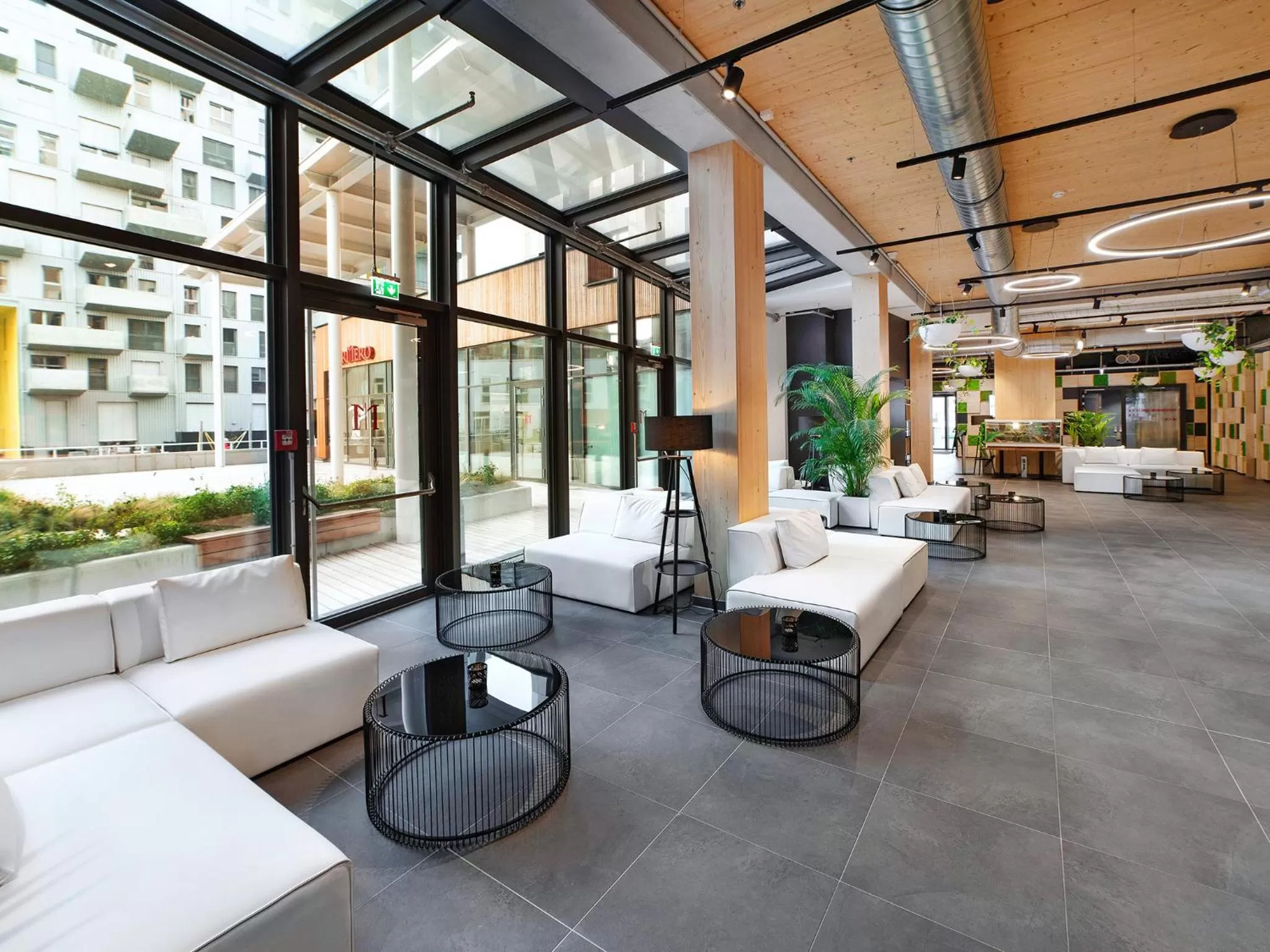 Lobby or reception in DORMERO HoHo Wien