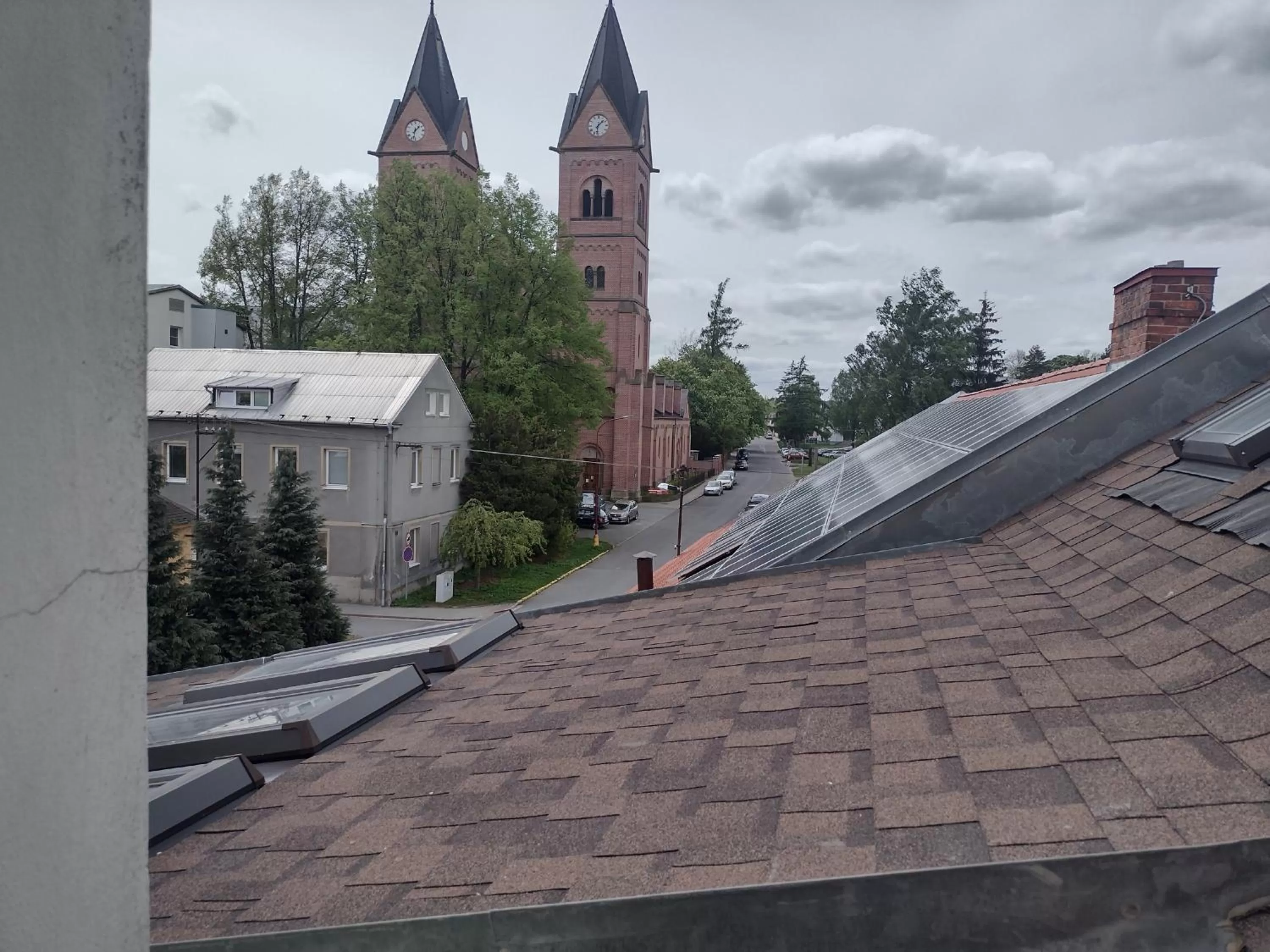 View (from property/room) in Pension Fontána Svitavy