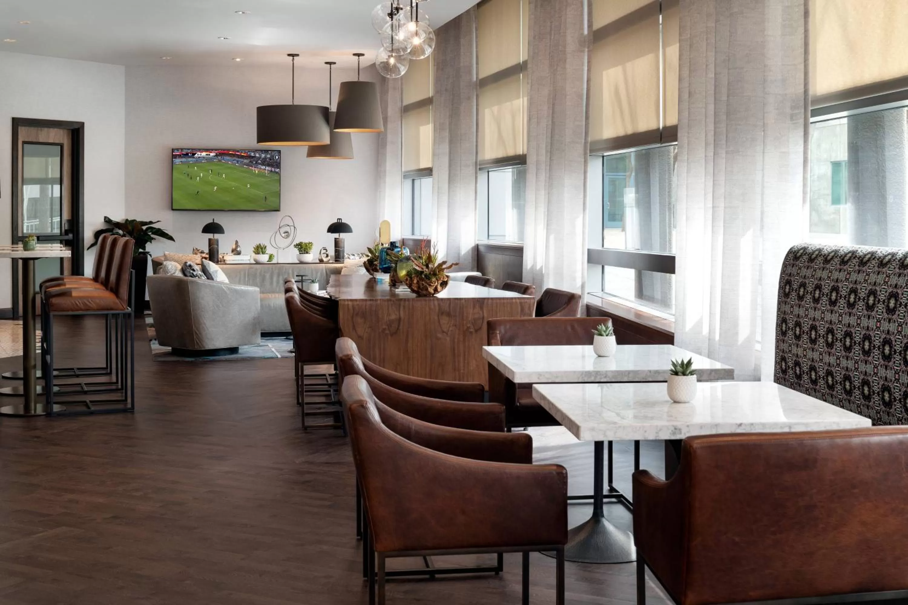 Lounge or bar in San Jose Marriott