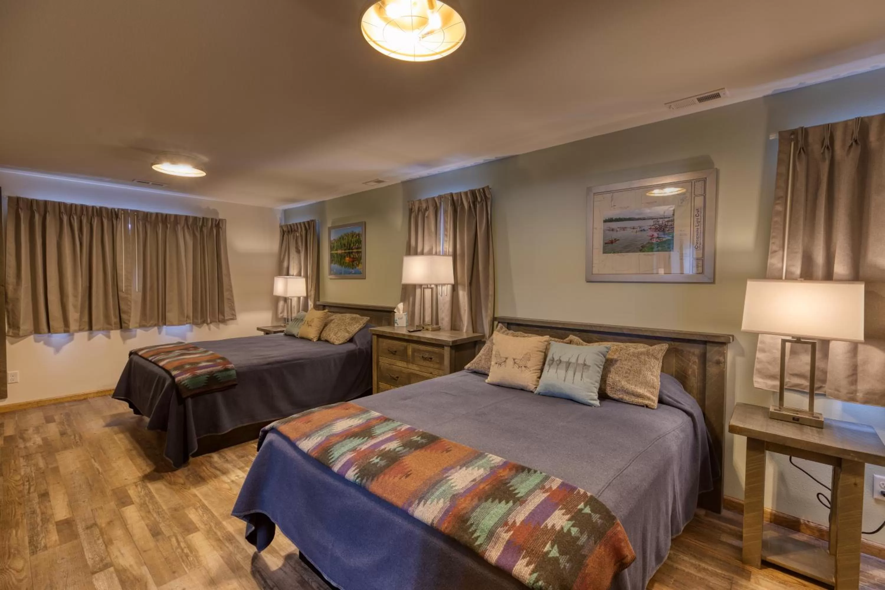 Bed in Lewis & Clark Resort