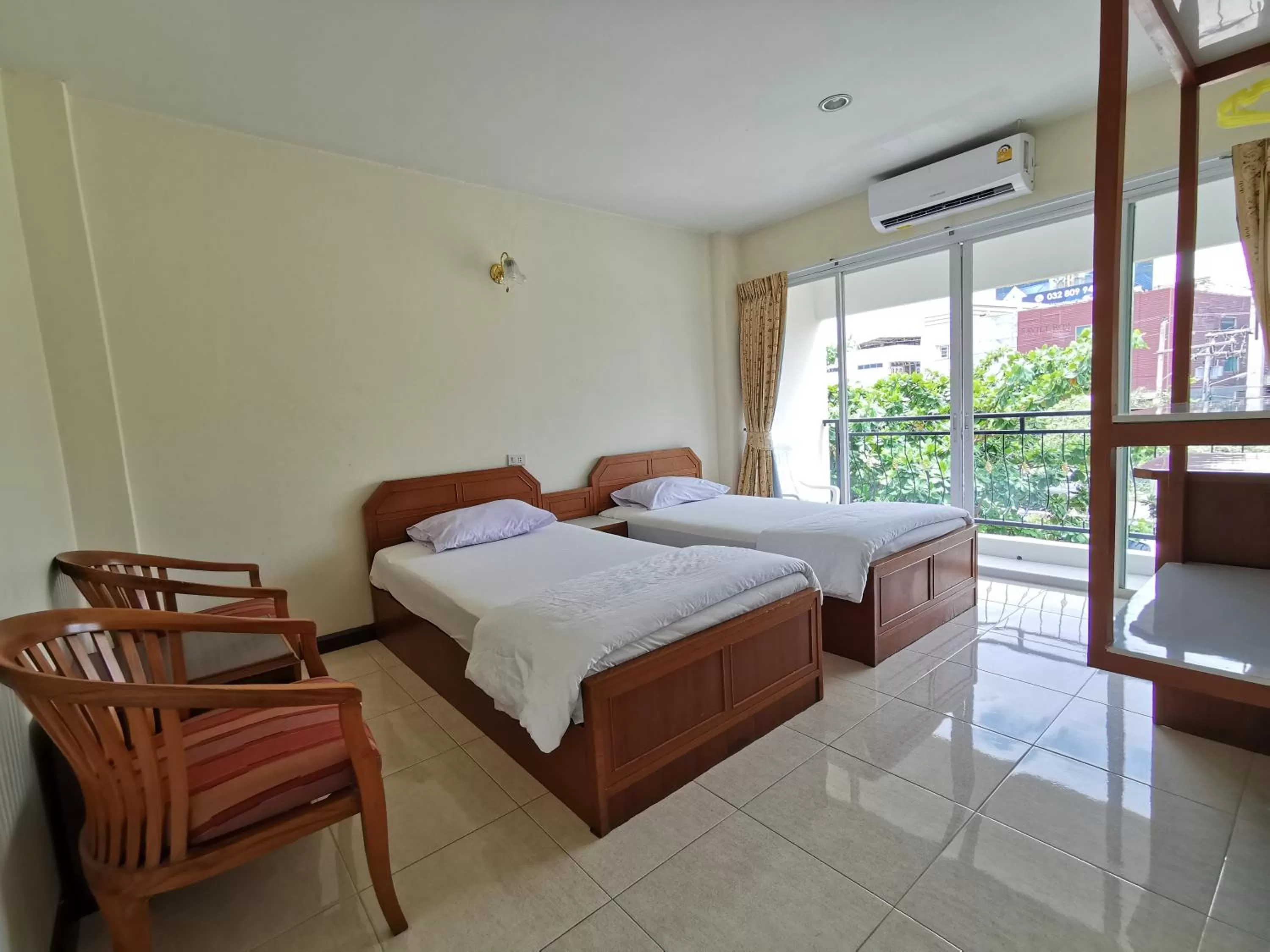 Photo of the whole room, Bed in Subhamitra Hotel Hua Hin-SHA Certified