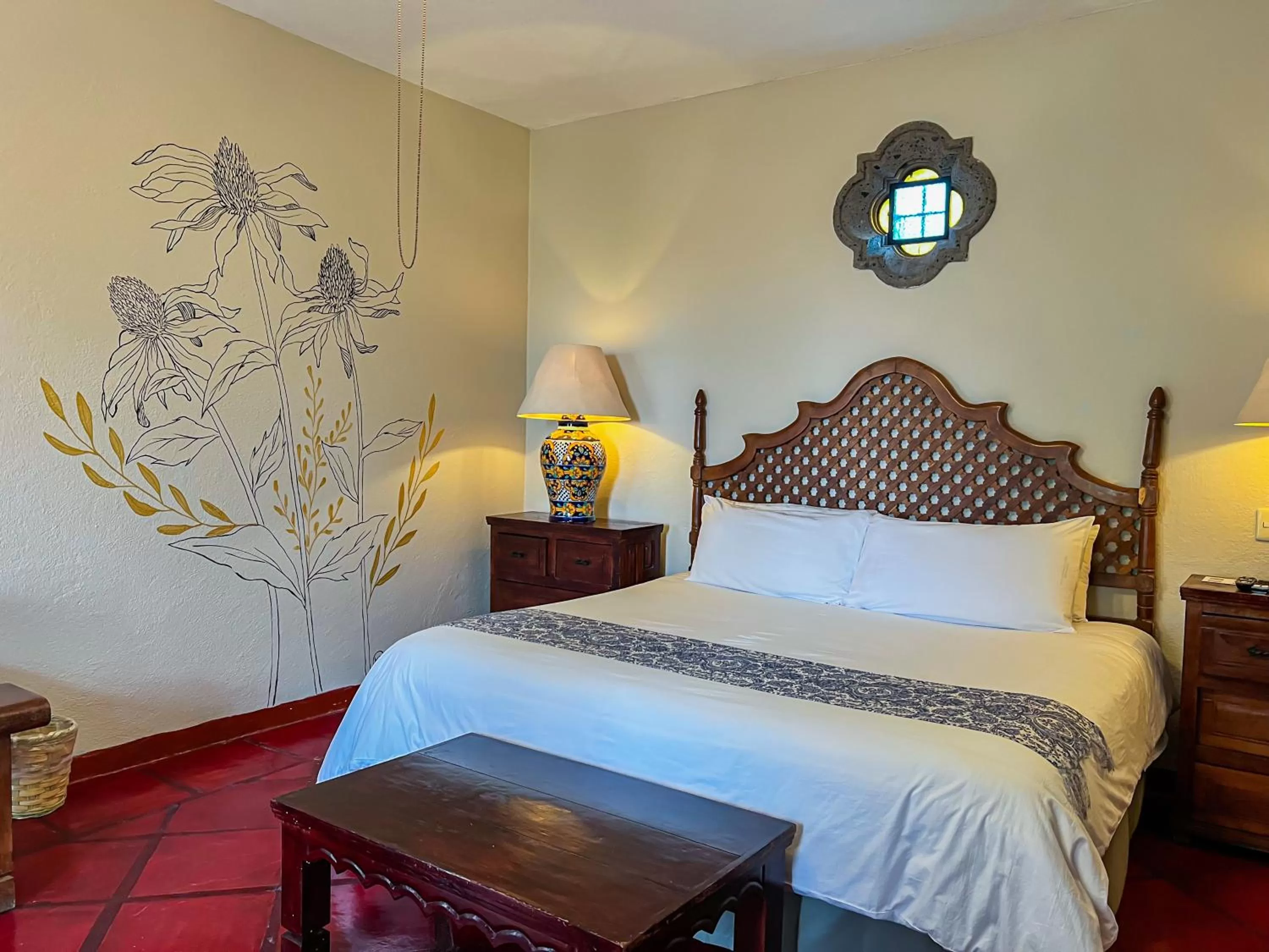 Bed in Hacienda de las Flores