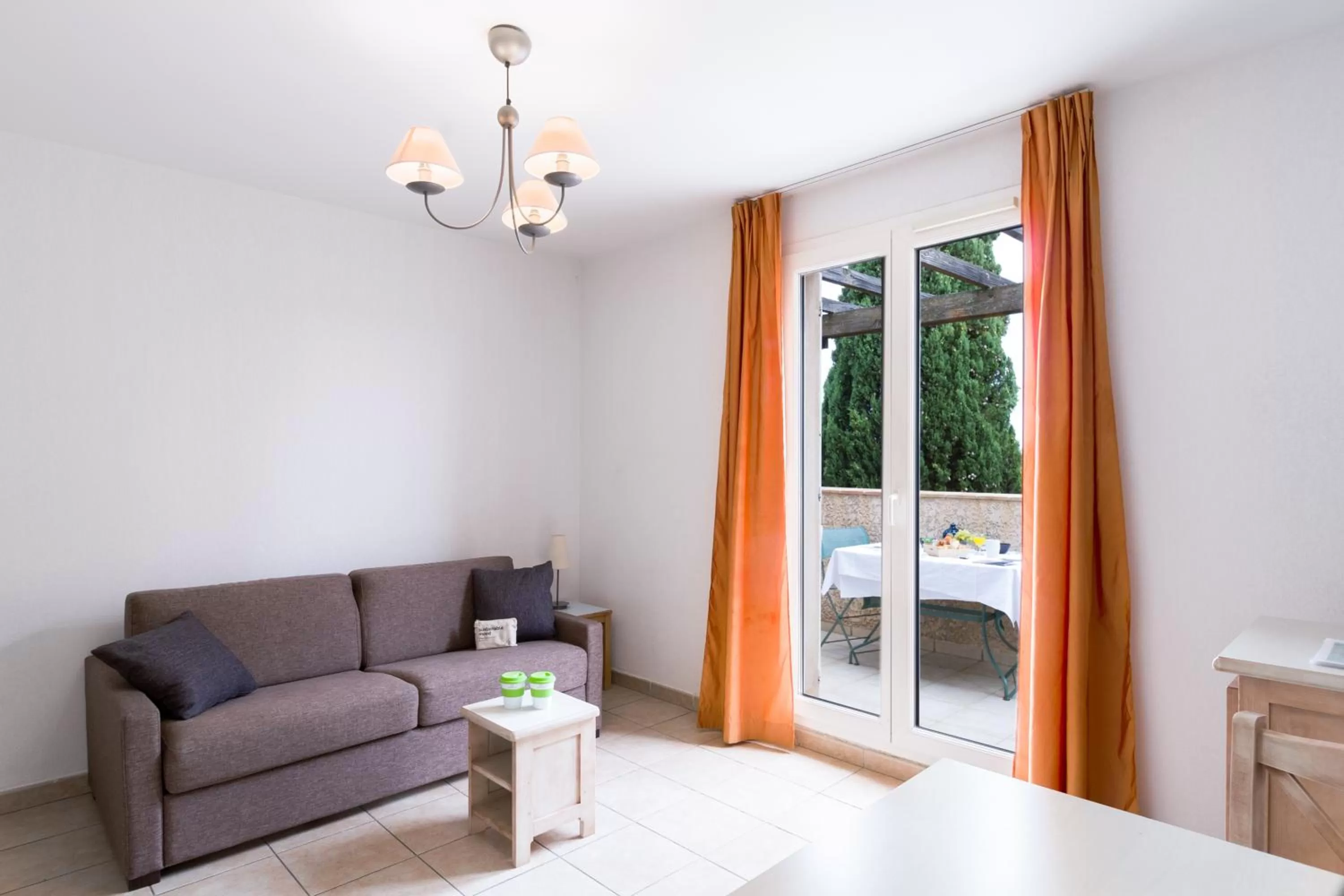 Living room in Garden & City Les Bastides de Grimaud