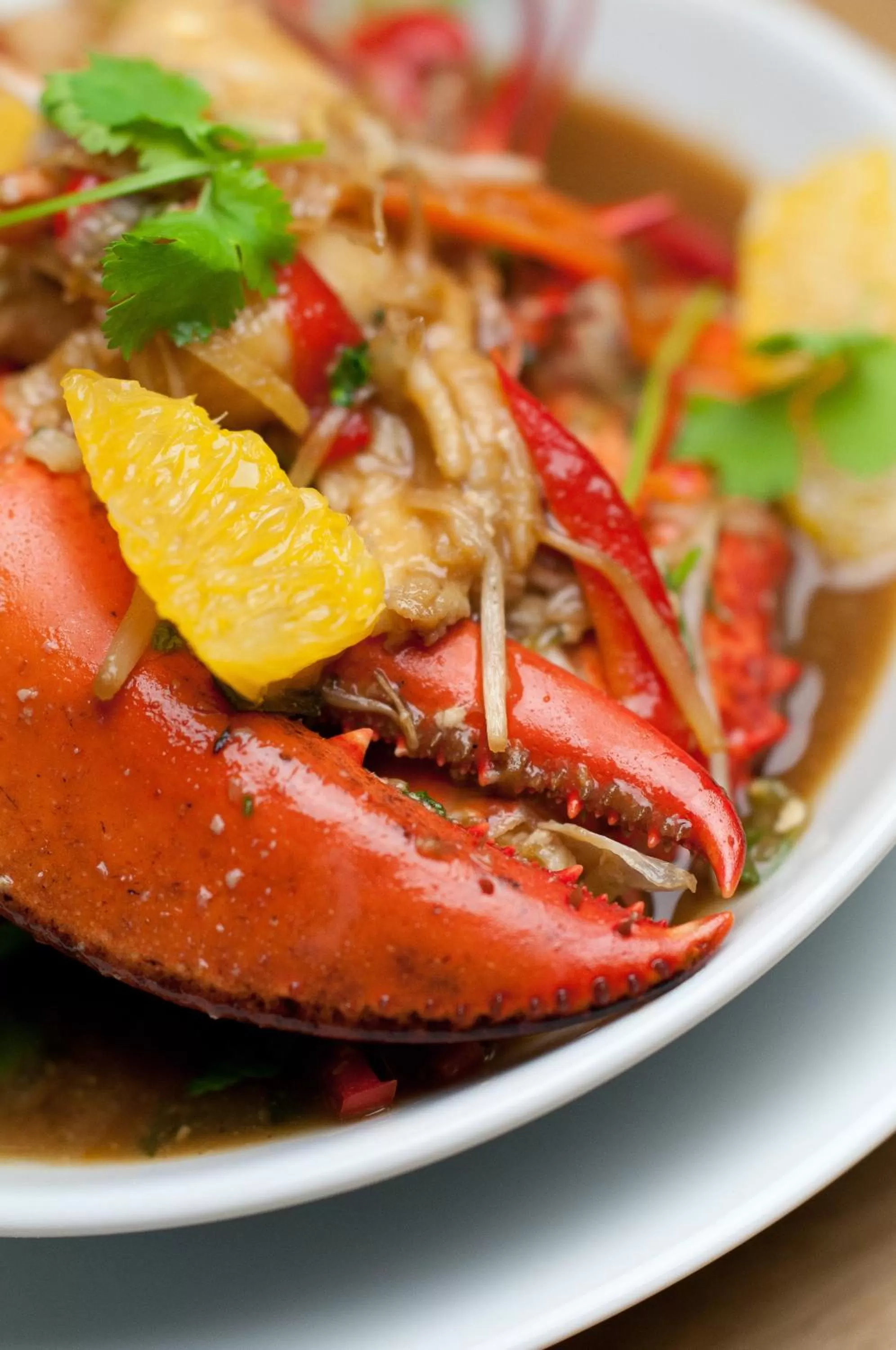 Food close-up in The Fenwick Steak & Seafood Pub
