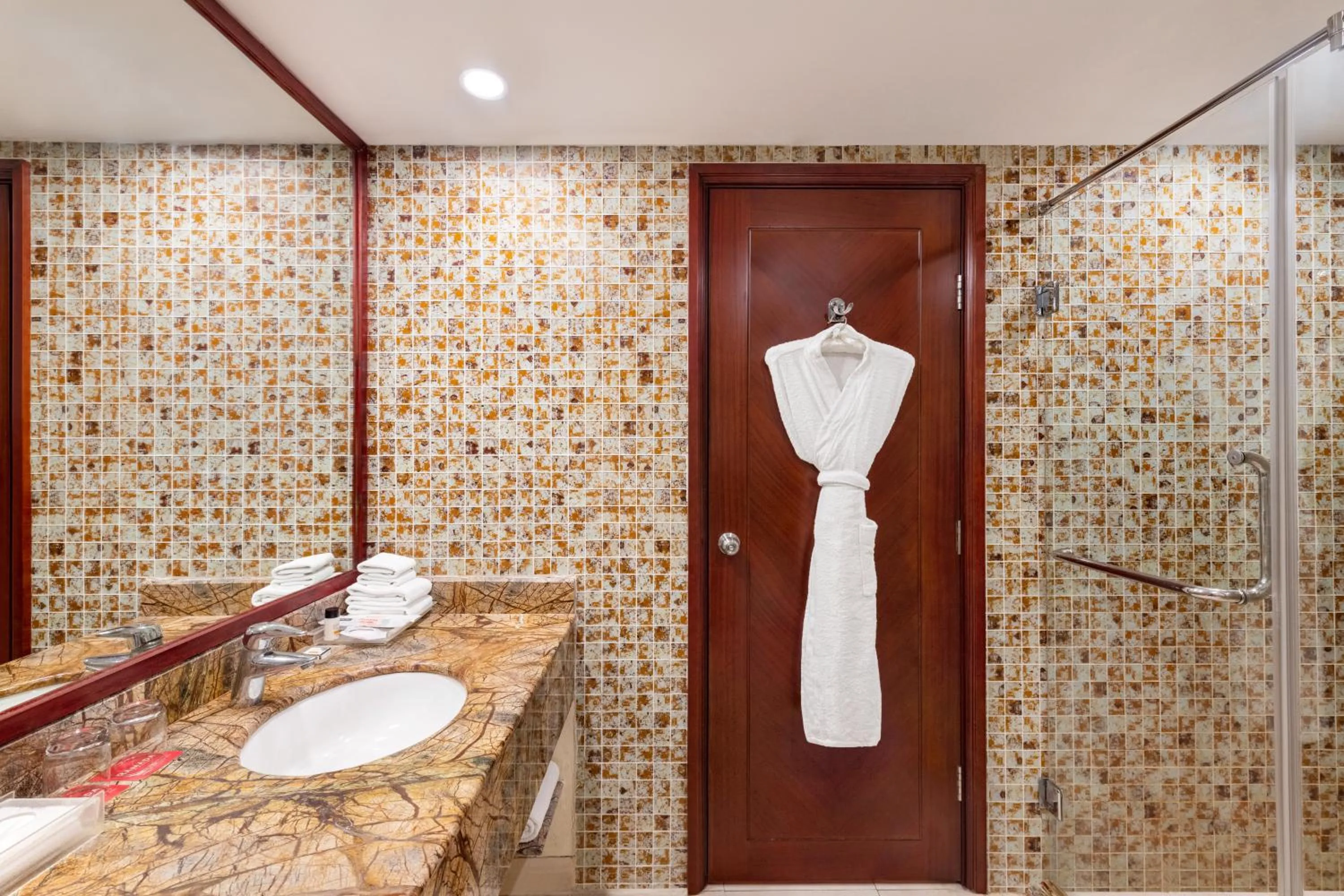 Bathroom in Ramada by Wyndham Jaipur Jaisinghpura