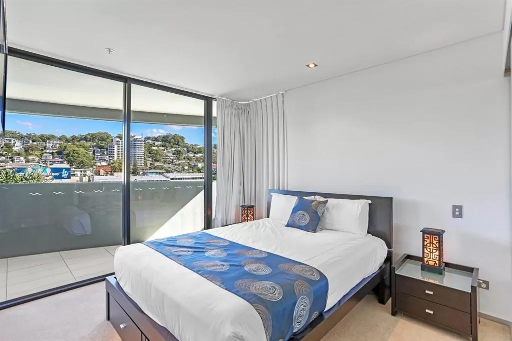 Bed in Ambience on Burleigh Beach