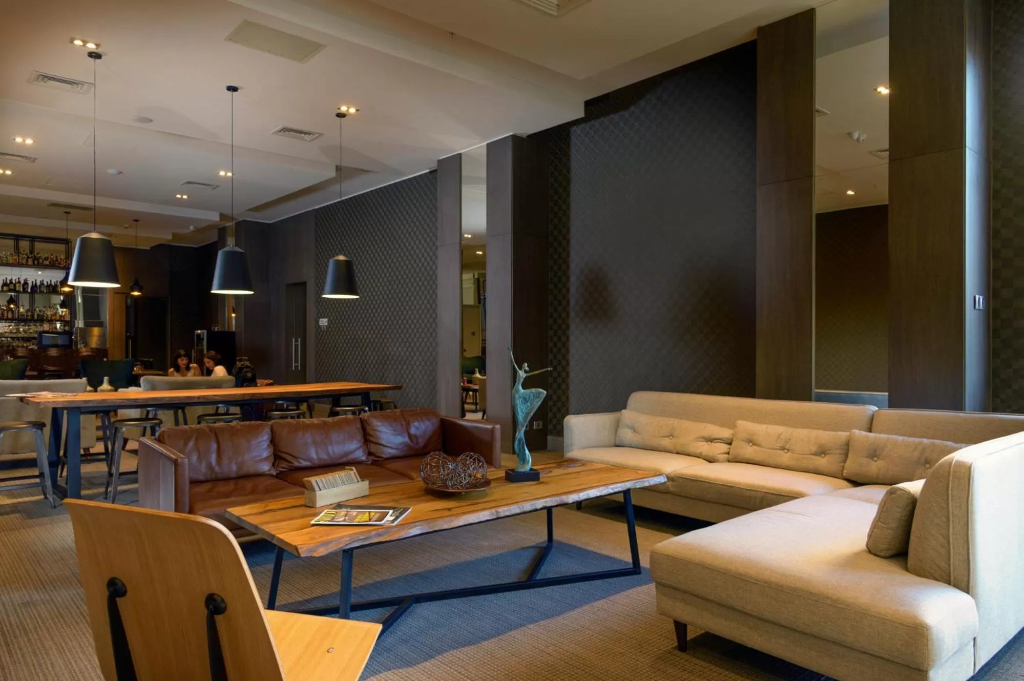 Seating area in Radisson Hotel Curico