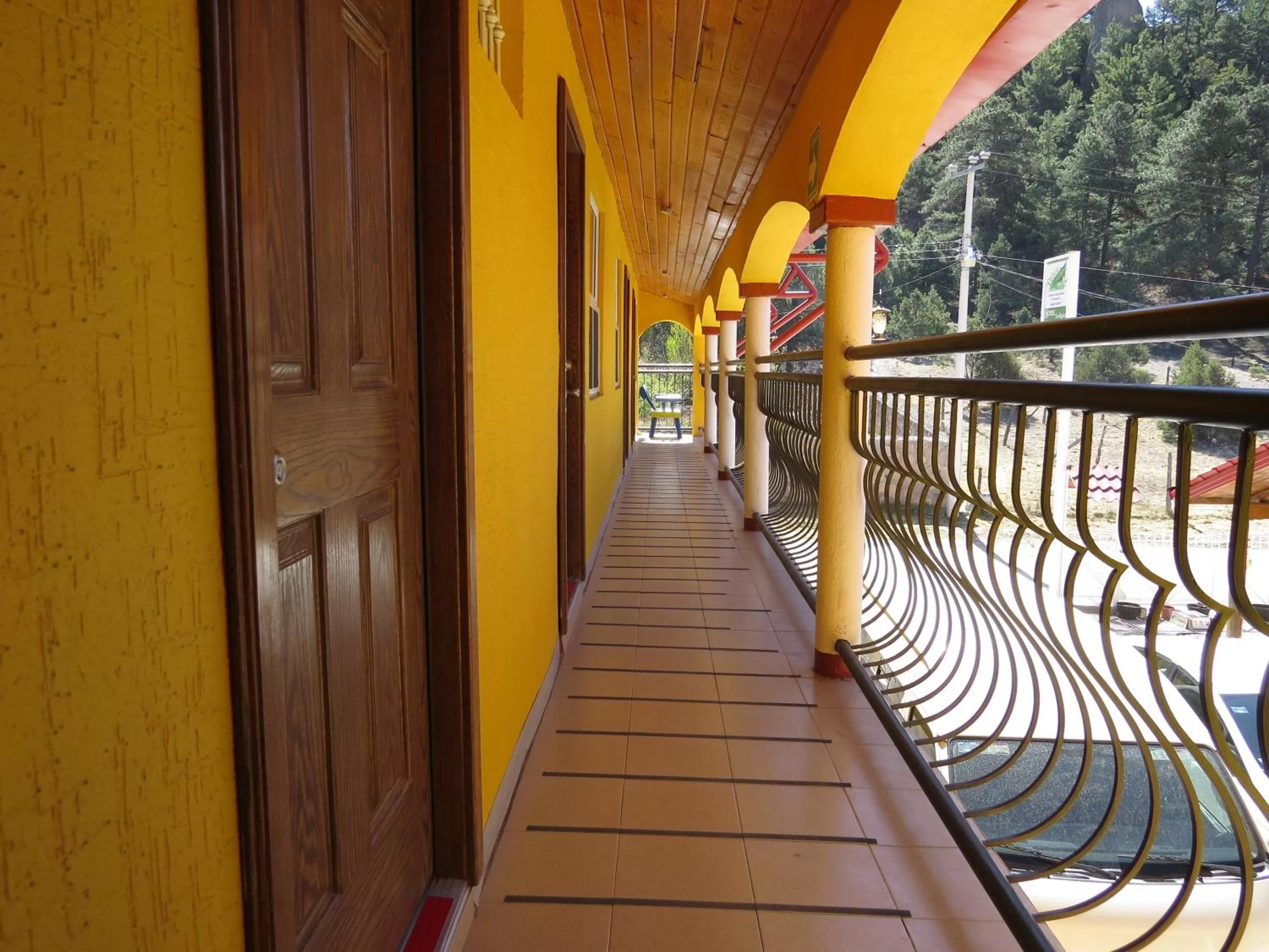 Property building, Balcony/Terrace in Hotel Ecológico Temazcal