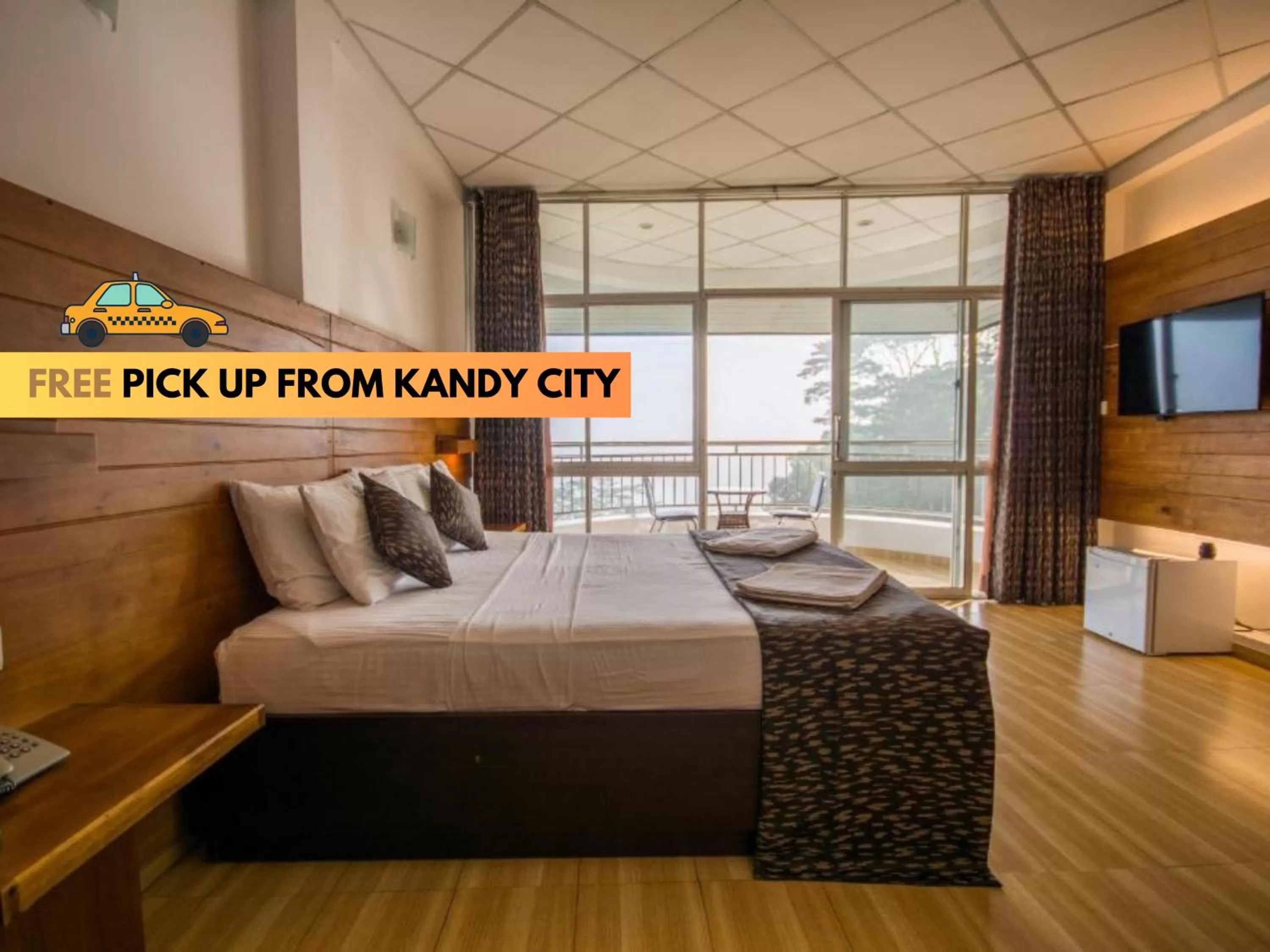 Kandyan View Holiday Bungalow free pickup from kandy