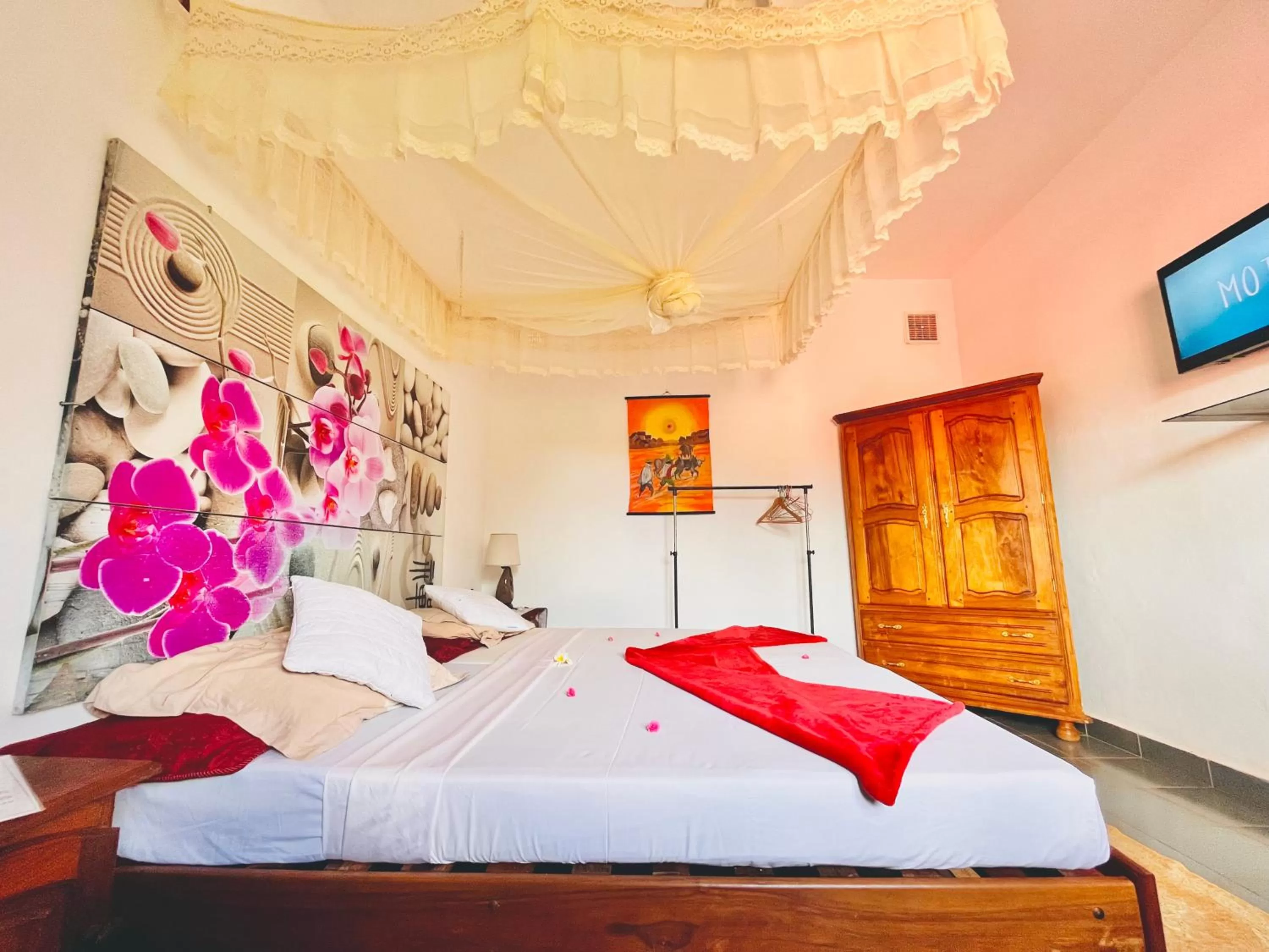 Bedroom, Bed in Régina Lodge Diégo Suarez Madagascar