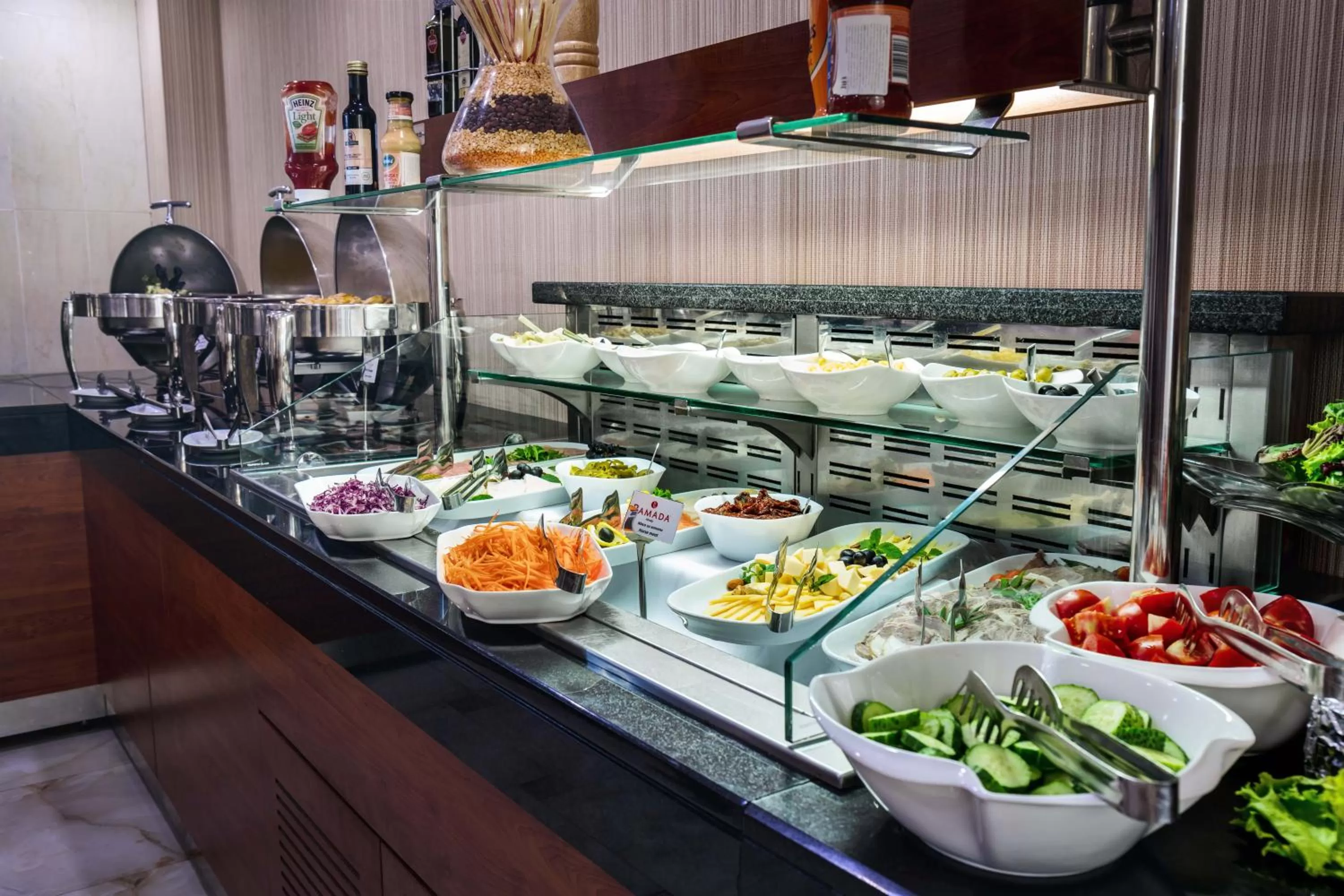 Buffet breakfast in Ramada by Wyndham Almaty