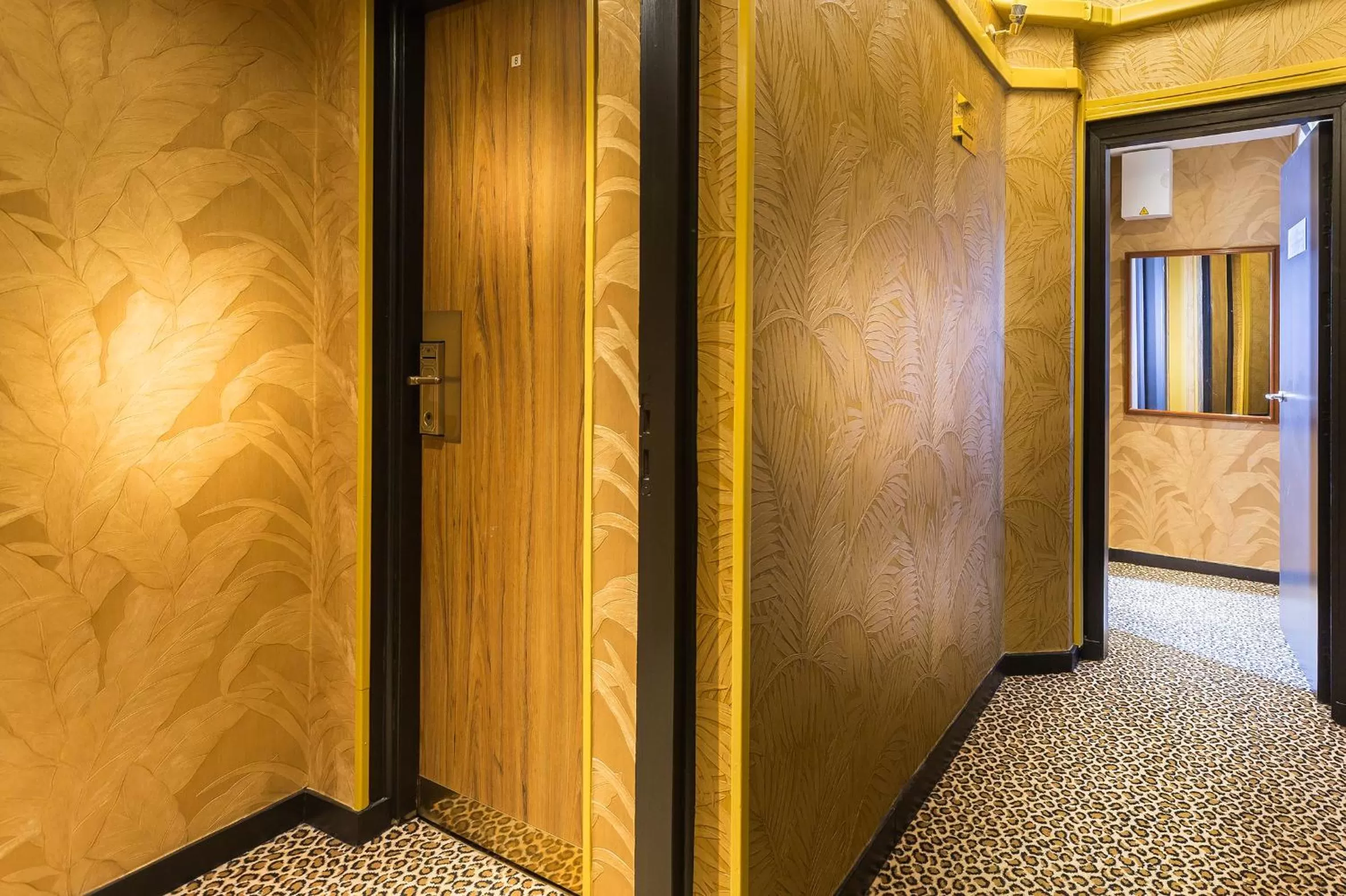 Decorative detail in Crystal Hotel