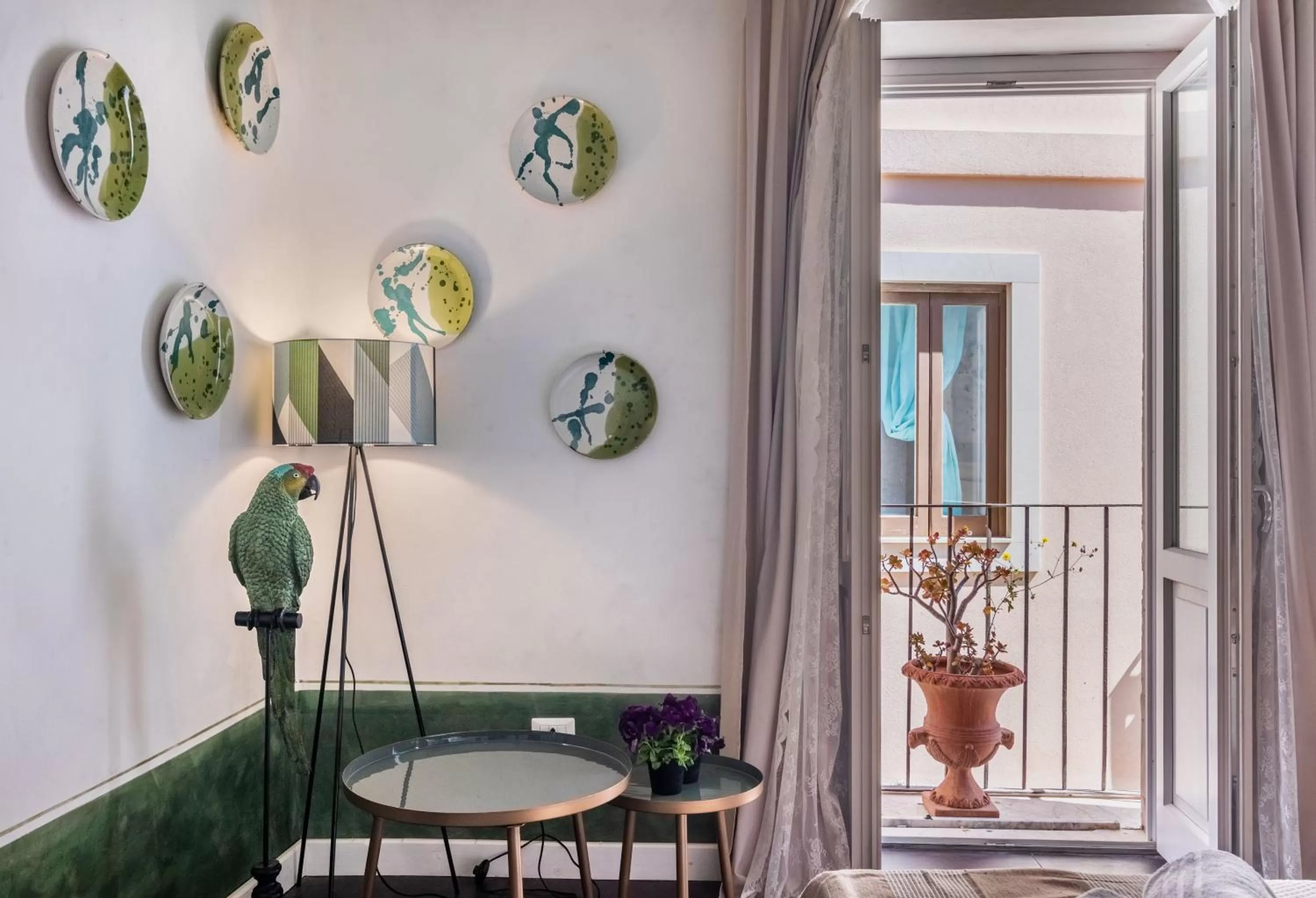 Decorative detail, Bathroom in B&B Al Vicolo II