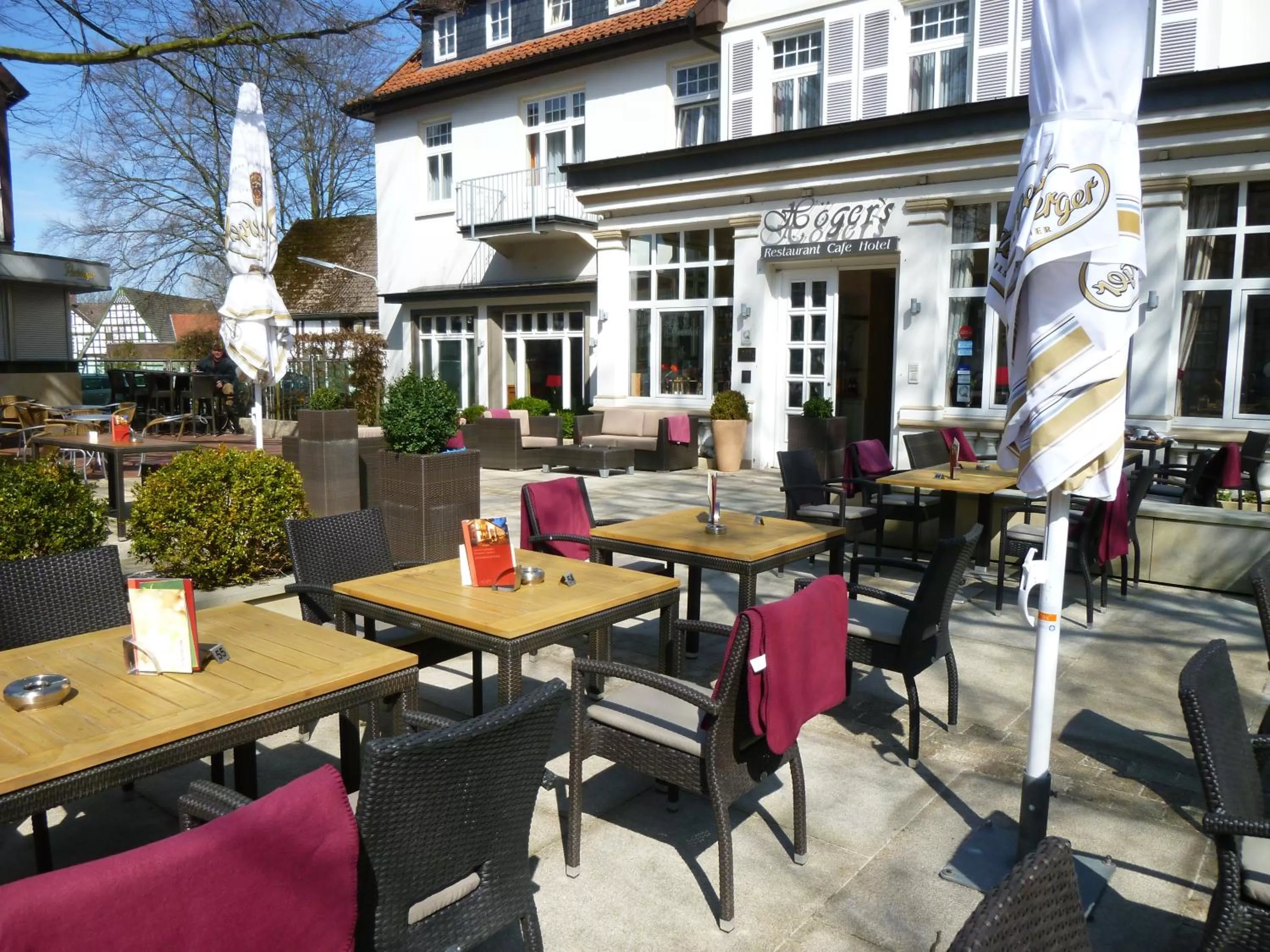 Balcony/Terrace in Höger's Hotel & Restaurant