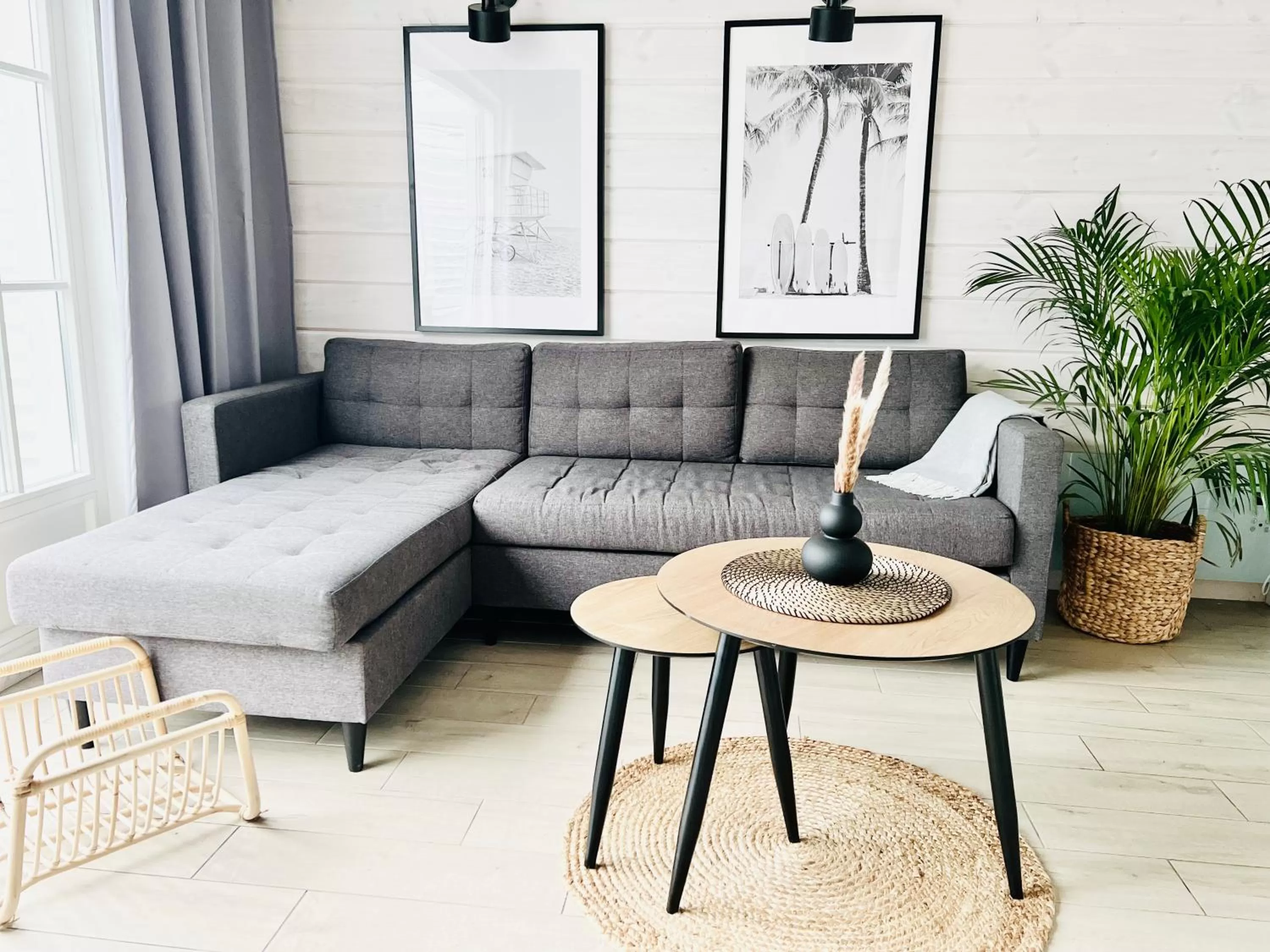 Living room, Seating Area in Baltic Family - domki całoroczne nad morzem basen kidsclub rowery