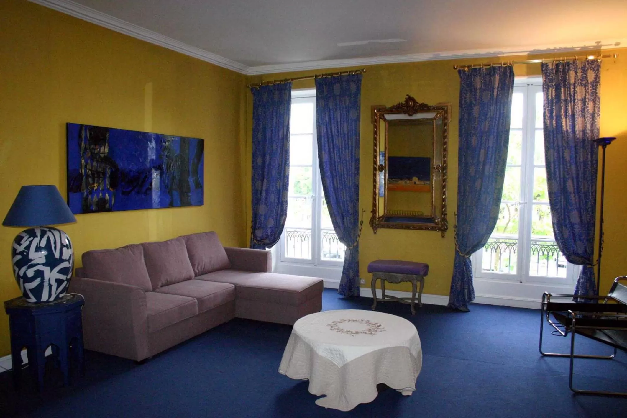 Living room, Lounge/Bar in chambres de charme "Florence"