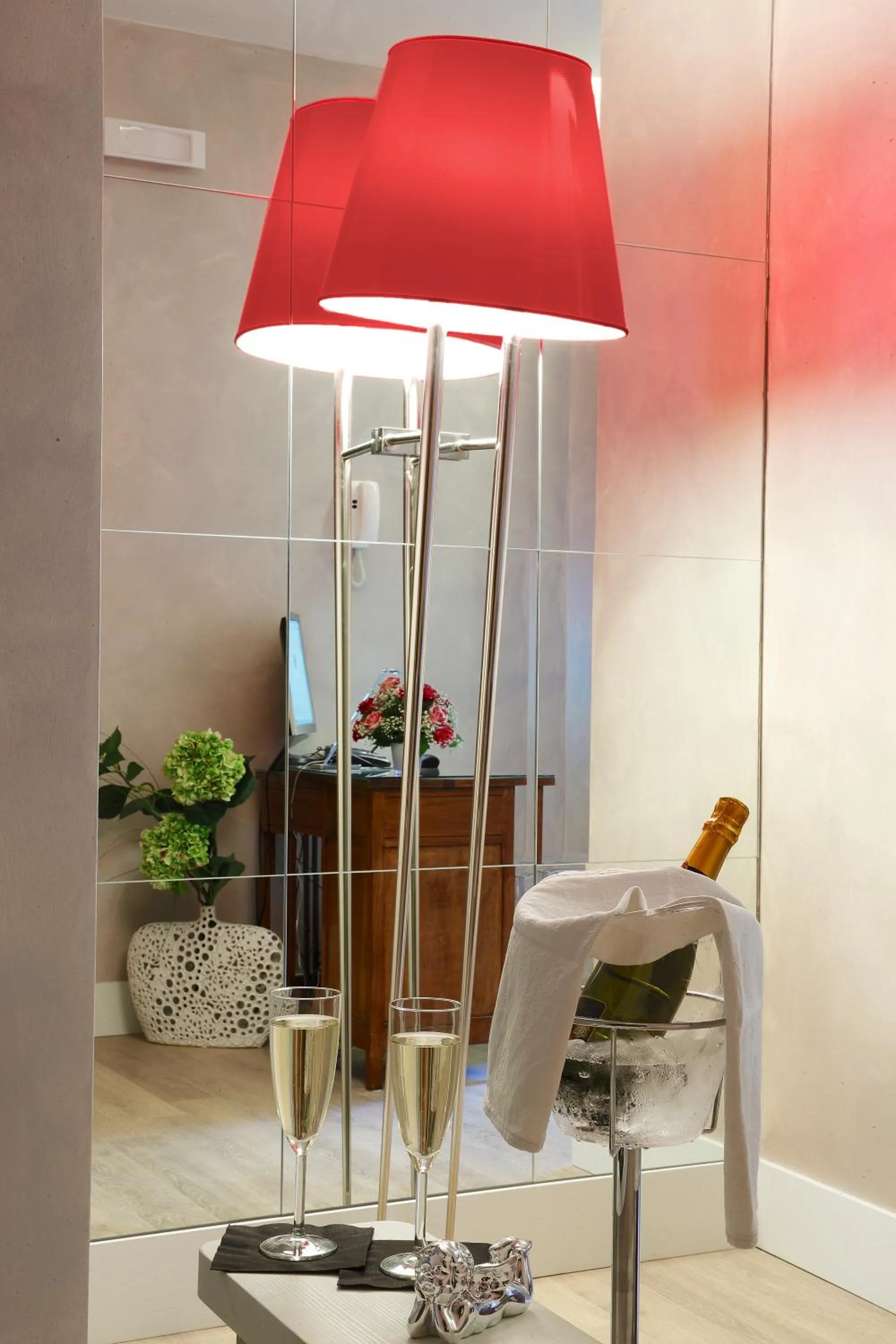 Lobby or reception in Tullia&Prisca Relais