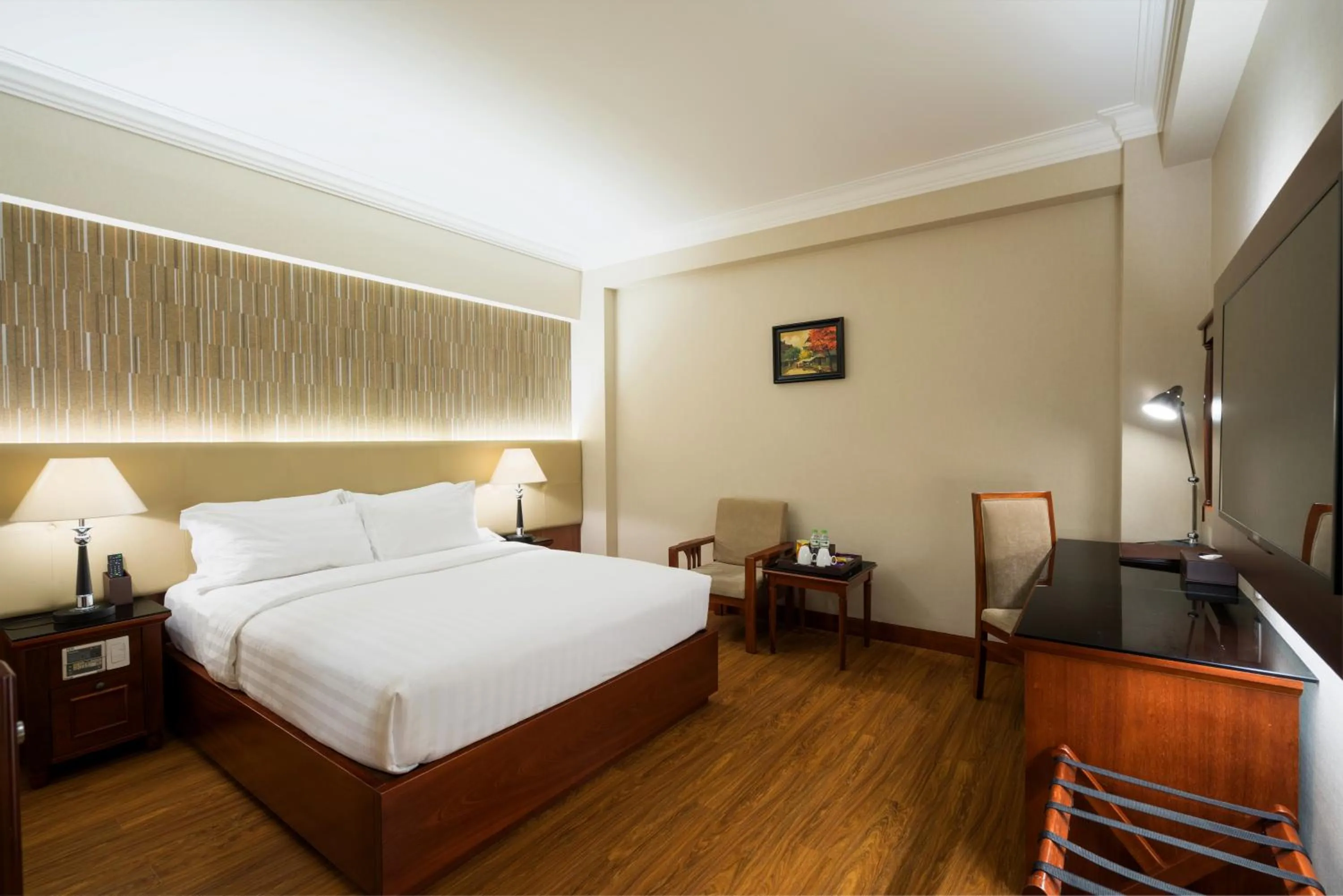 Photo of the whole room, Bed in Nhat Ha Maison Hotel formerly Nhat Ha 1 Hotel