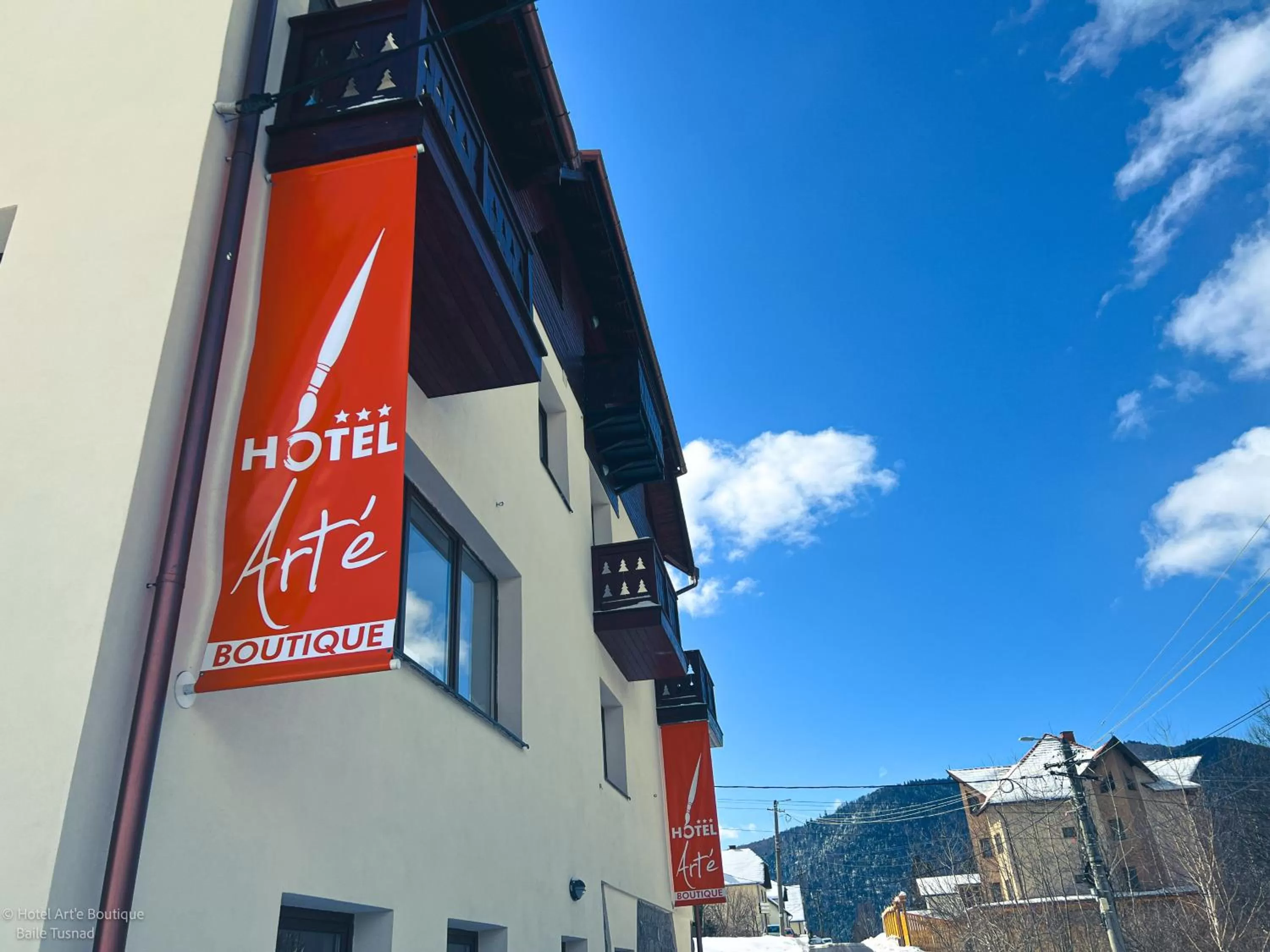 Property Building in Art'e Boutique Hotel