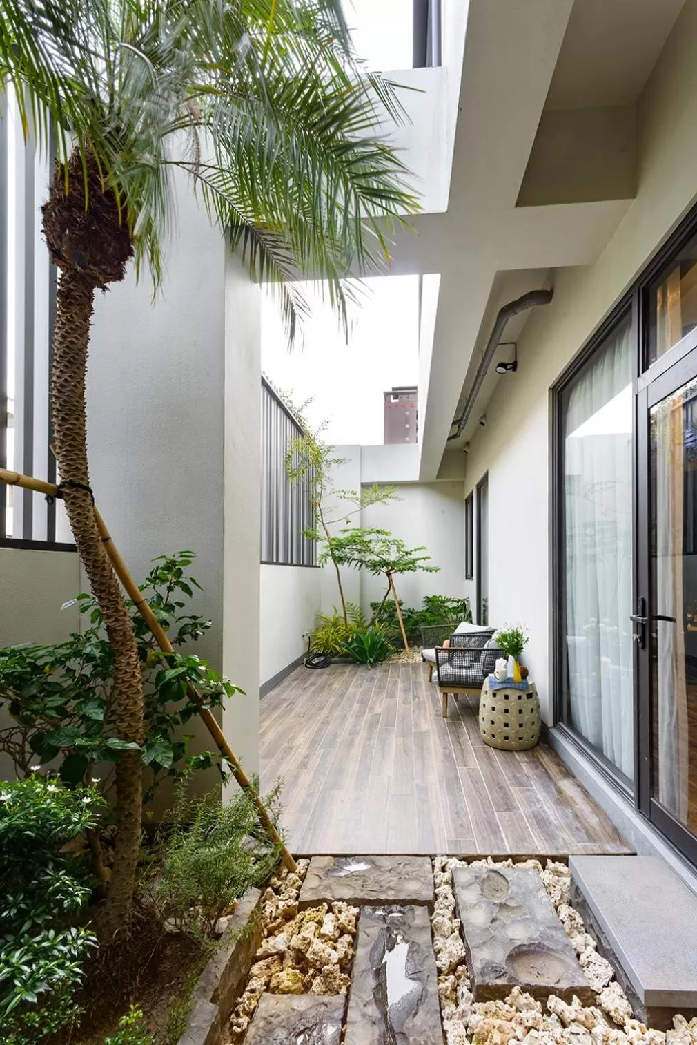 Patio in Norway Forest Motel - Wen Chuang Branch