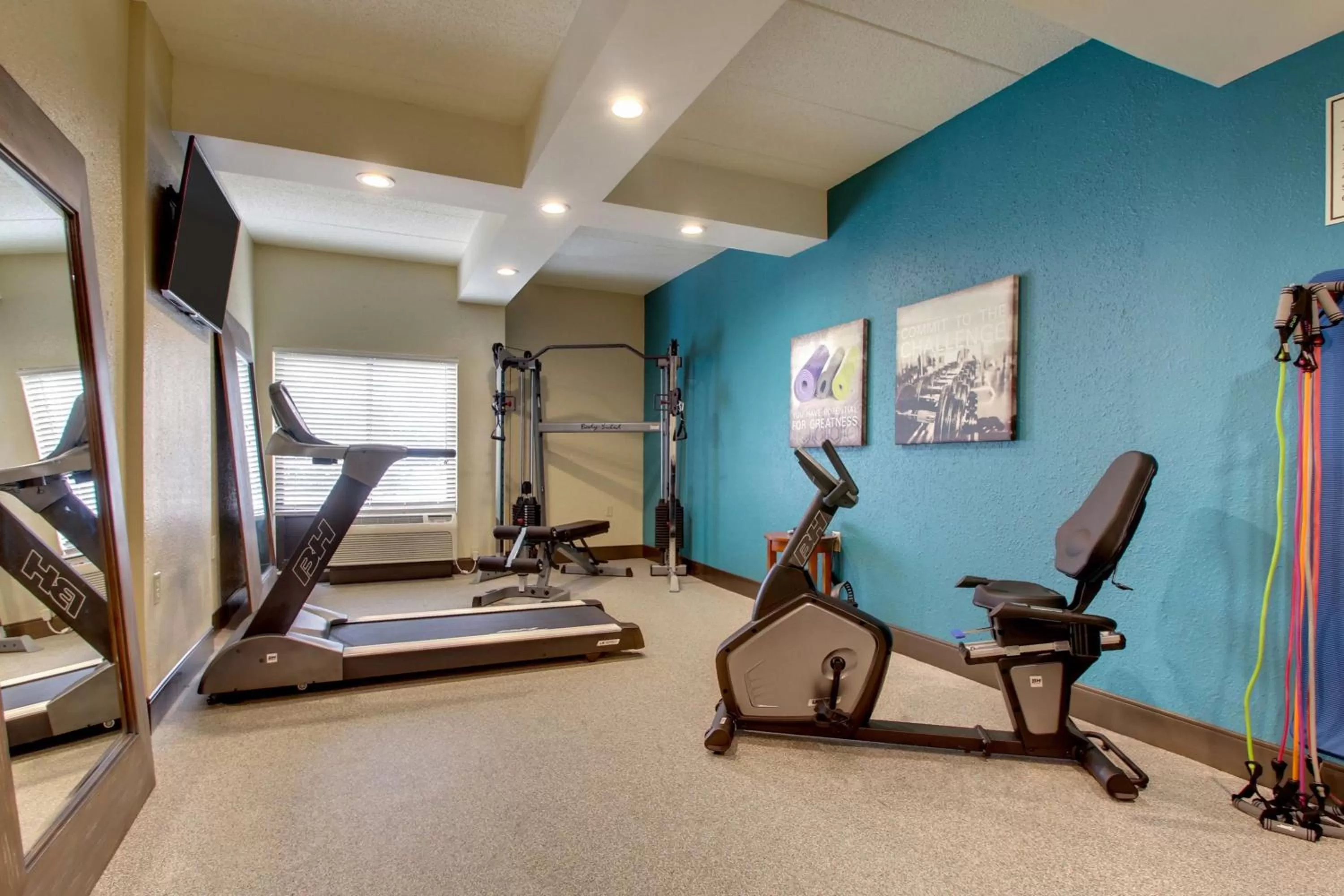 Fitness centre/facilities in Best Western Eagles Inn