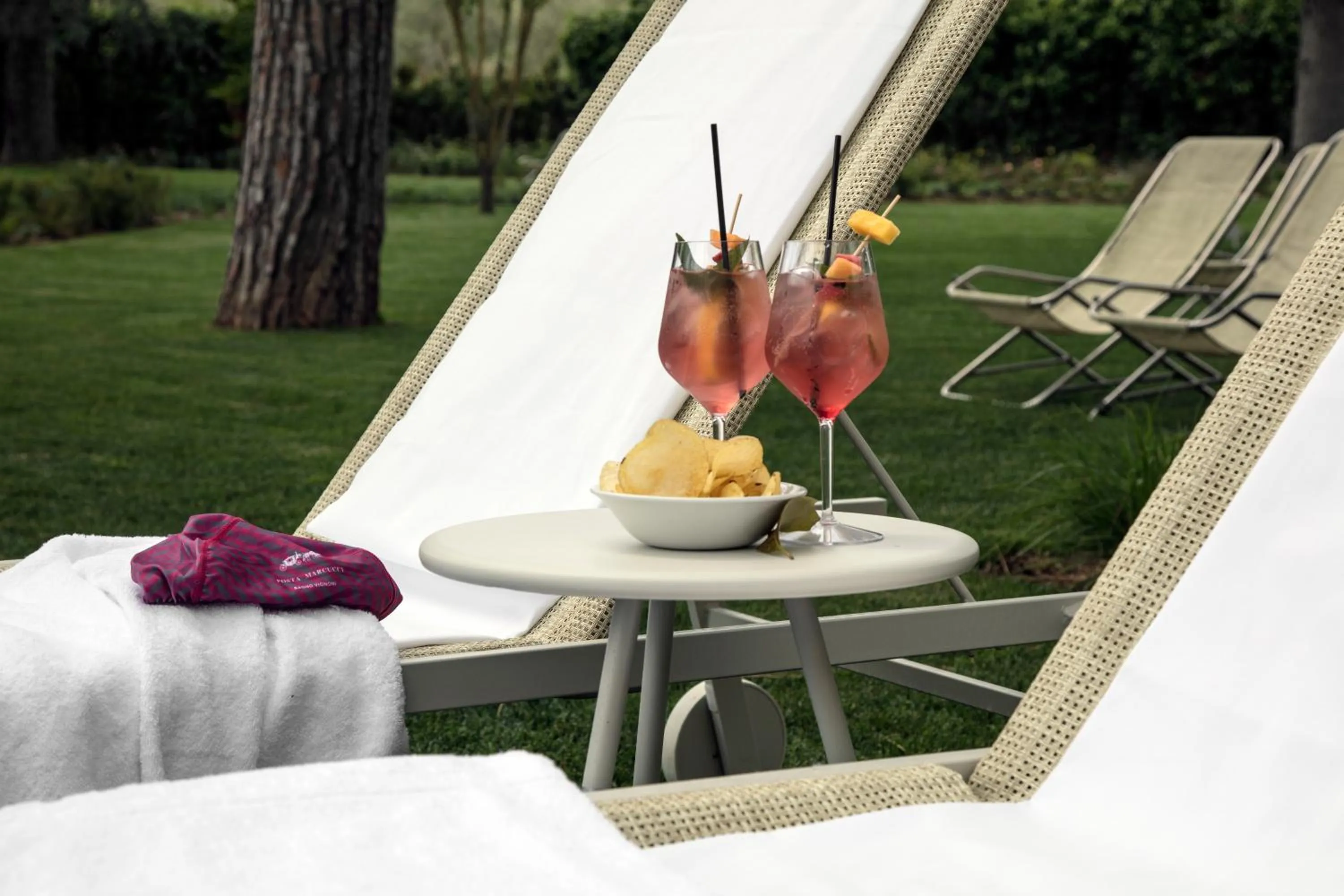 Garden in La Posta Hotel & Thermal Spa