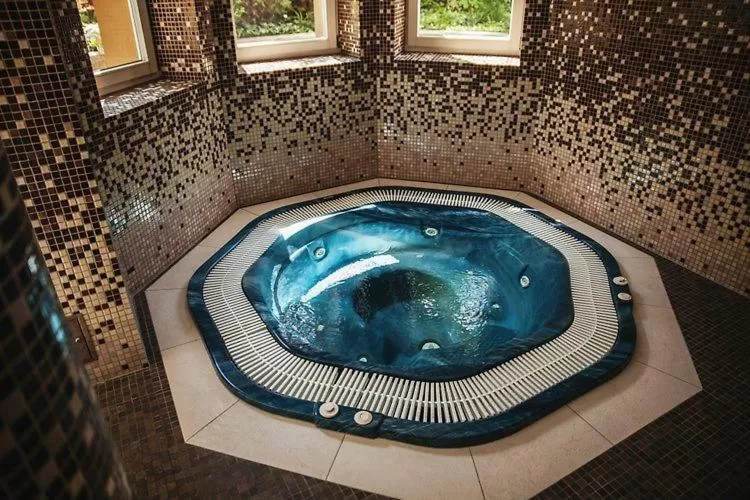 Hot Tub in Grape Hotel