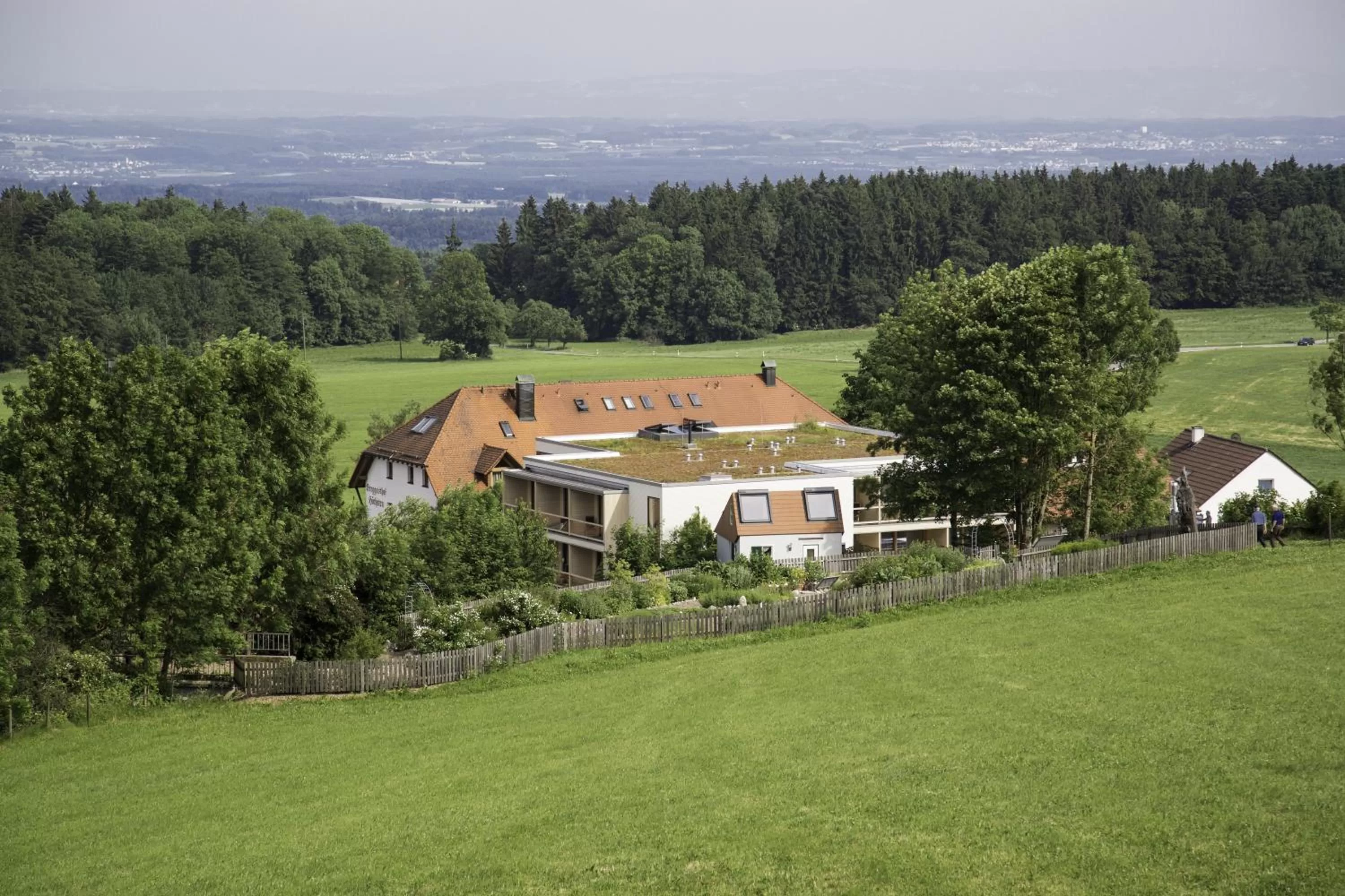 Bird's eye view in Berggasthof Höchsten