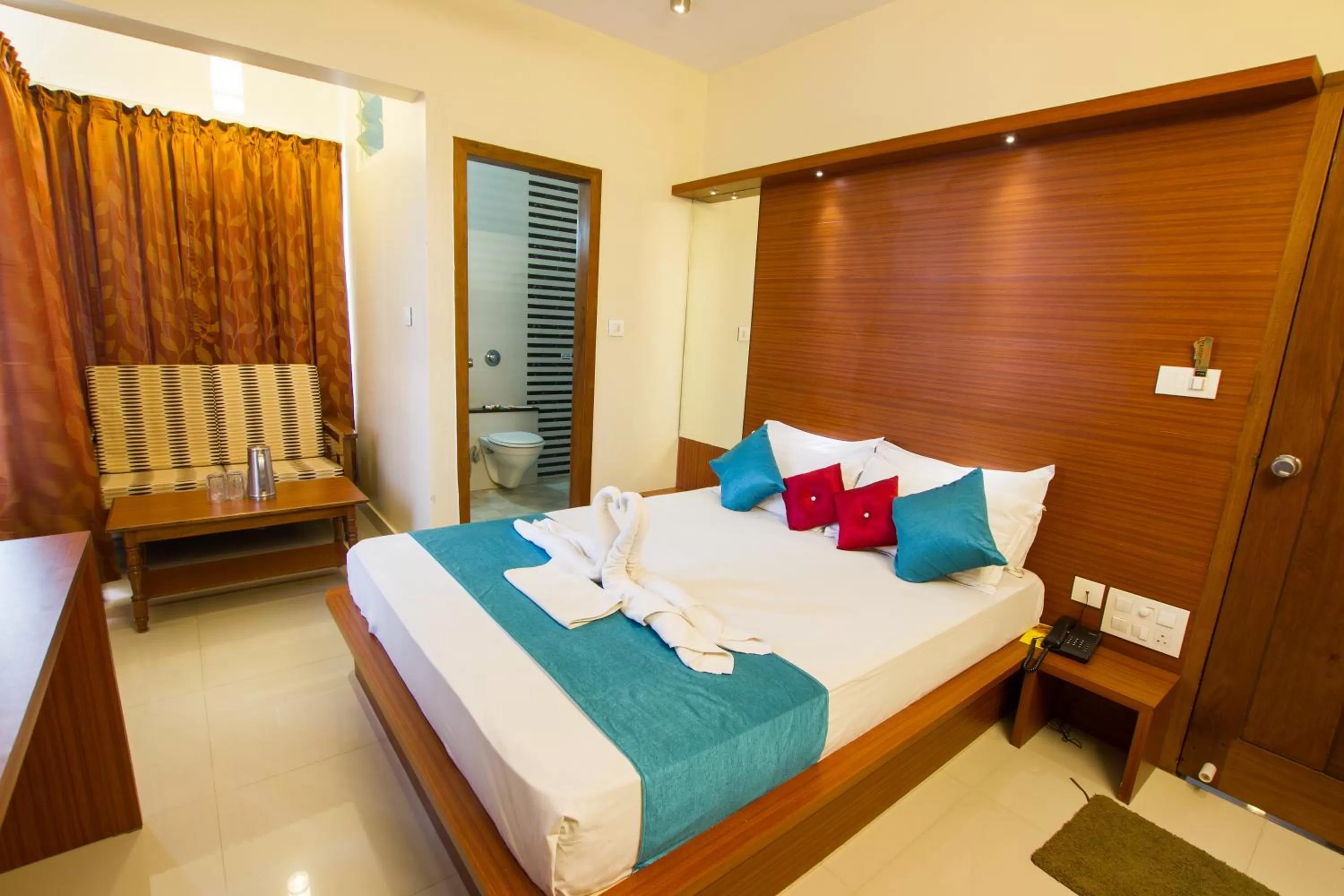 Day, Bed in The Grand Inn Mysore