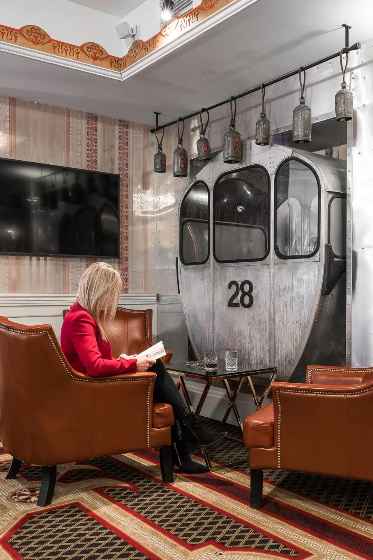 Lounge or bar in Aries Hotel & SPA Wisła