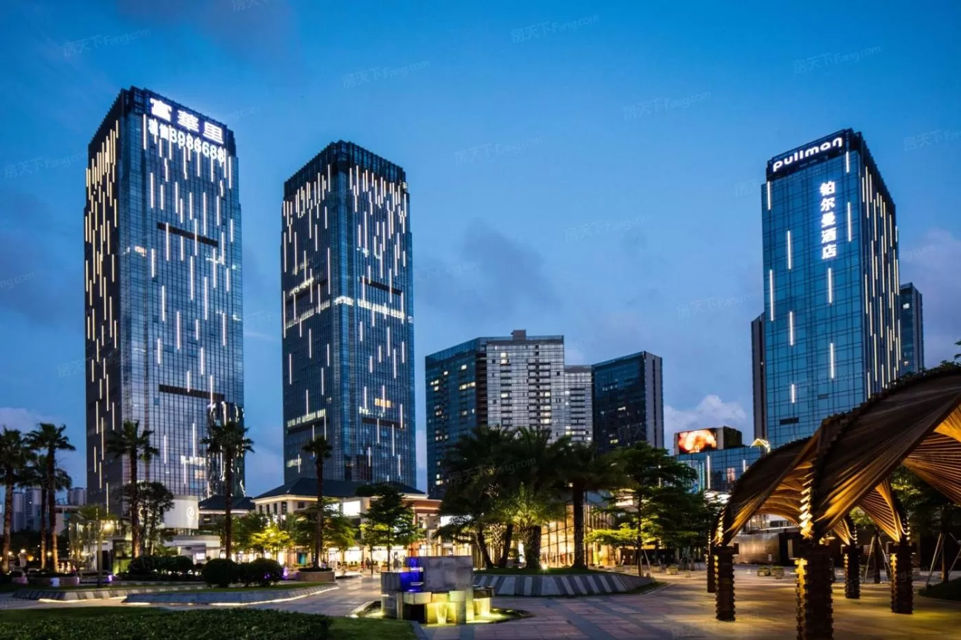 City view in Zhuhai Palm Spring Hotel