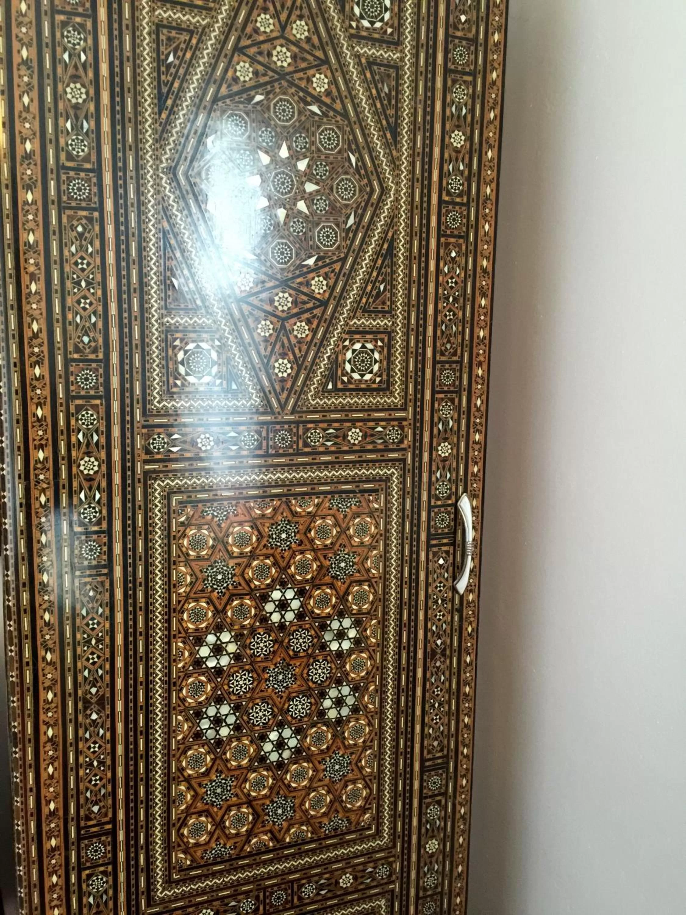 Decorative detail in The Jericho Hotel