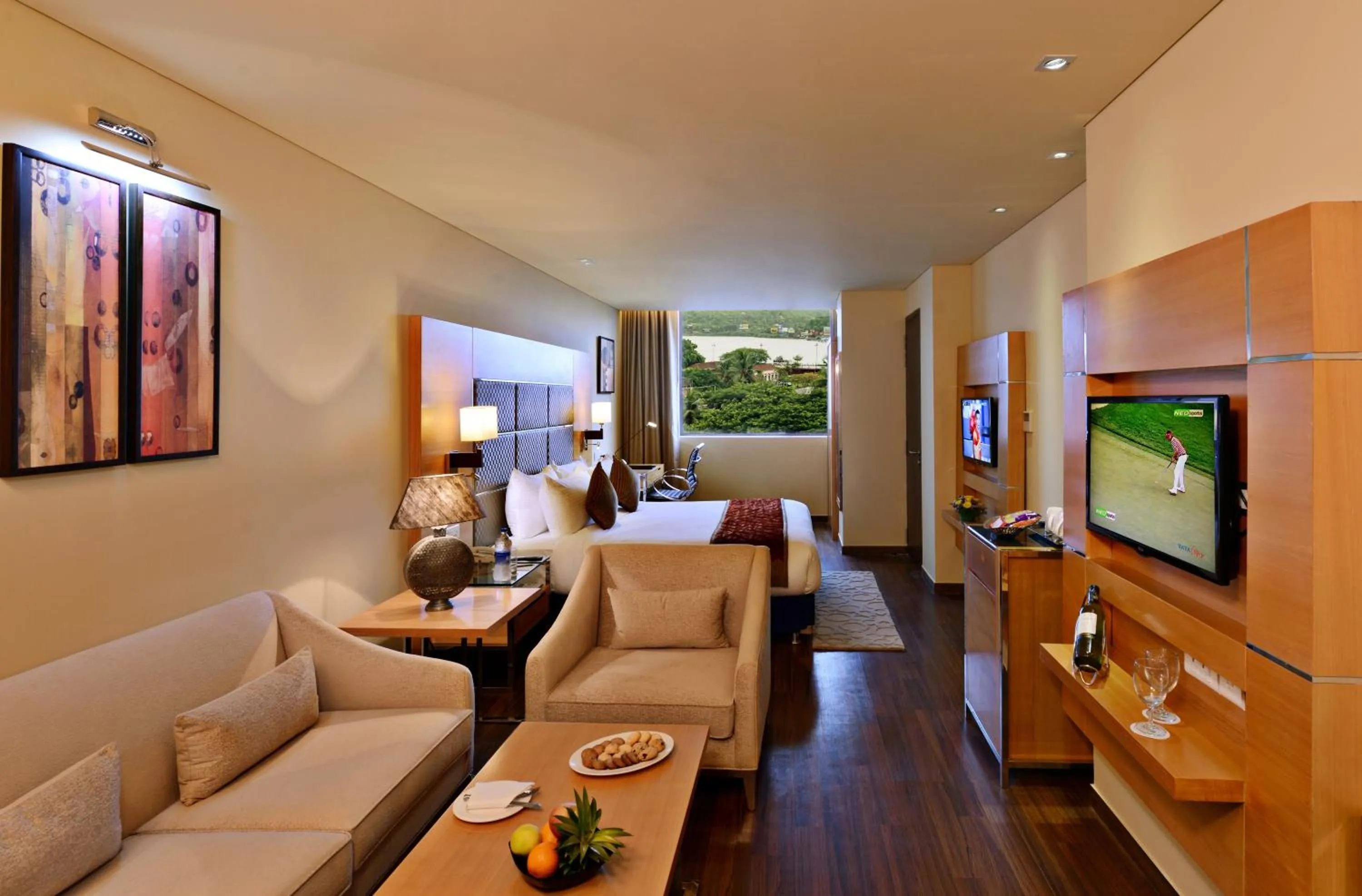 Bed in Country Inn Panjim Goa