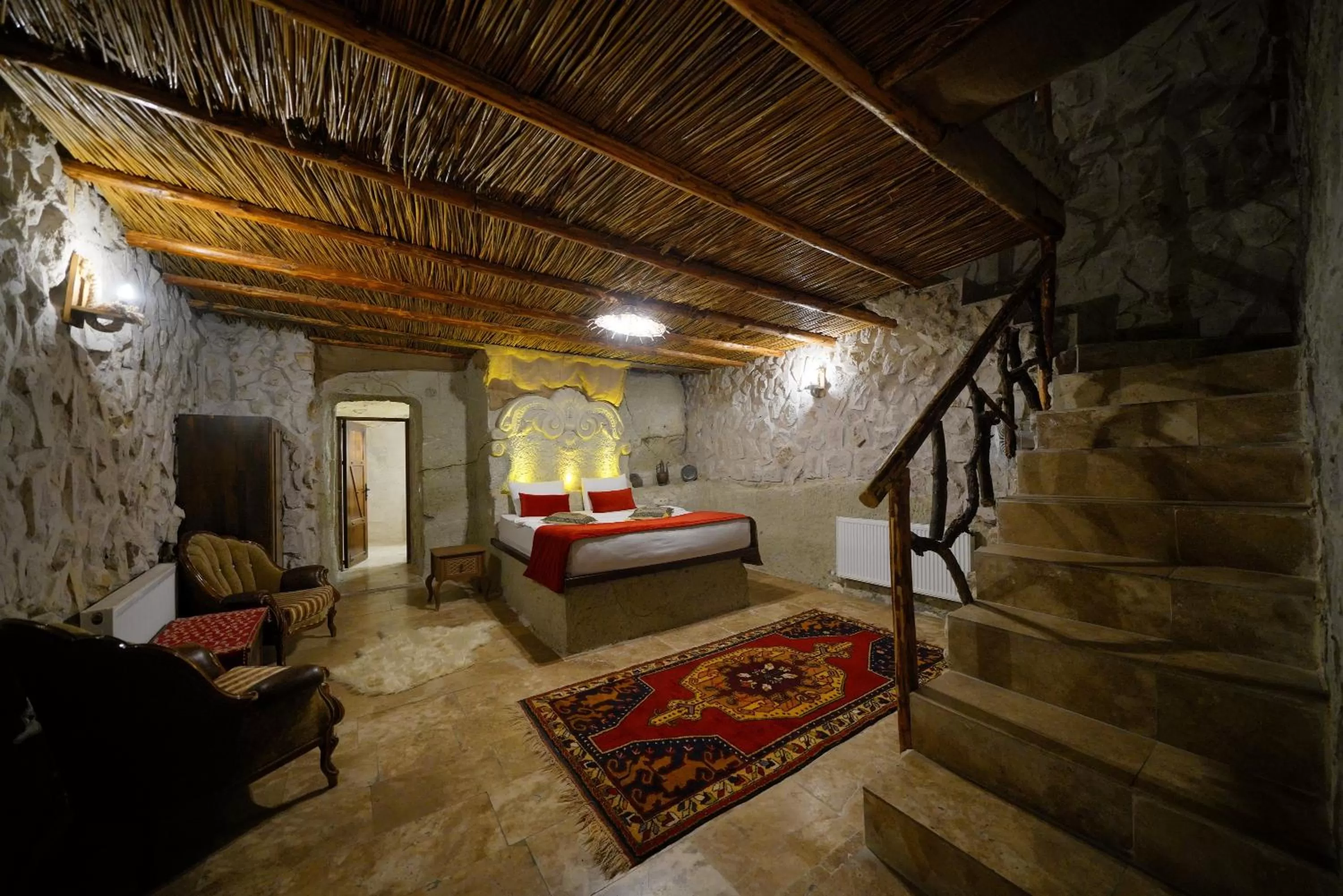 Photo of the whole room, Bed in Cappadocia Nar Cave House & Swimming Pool