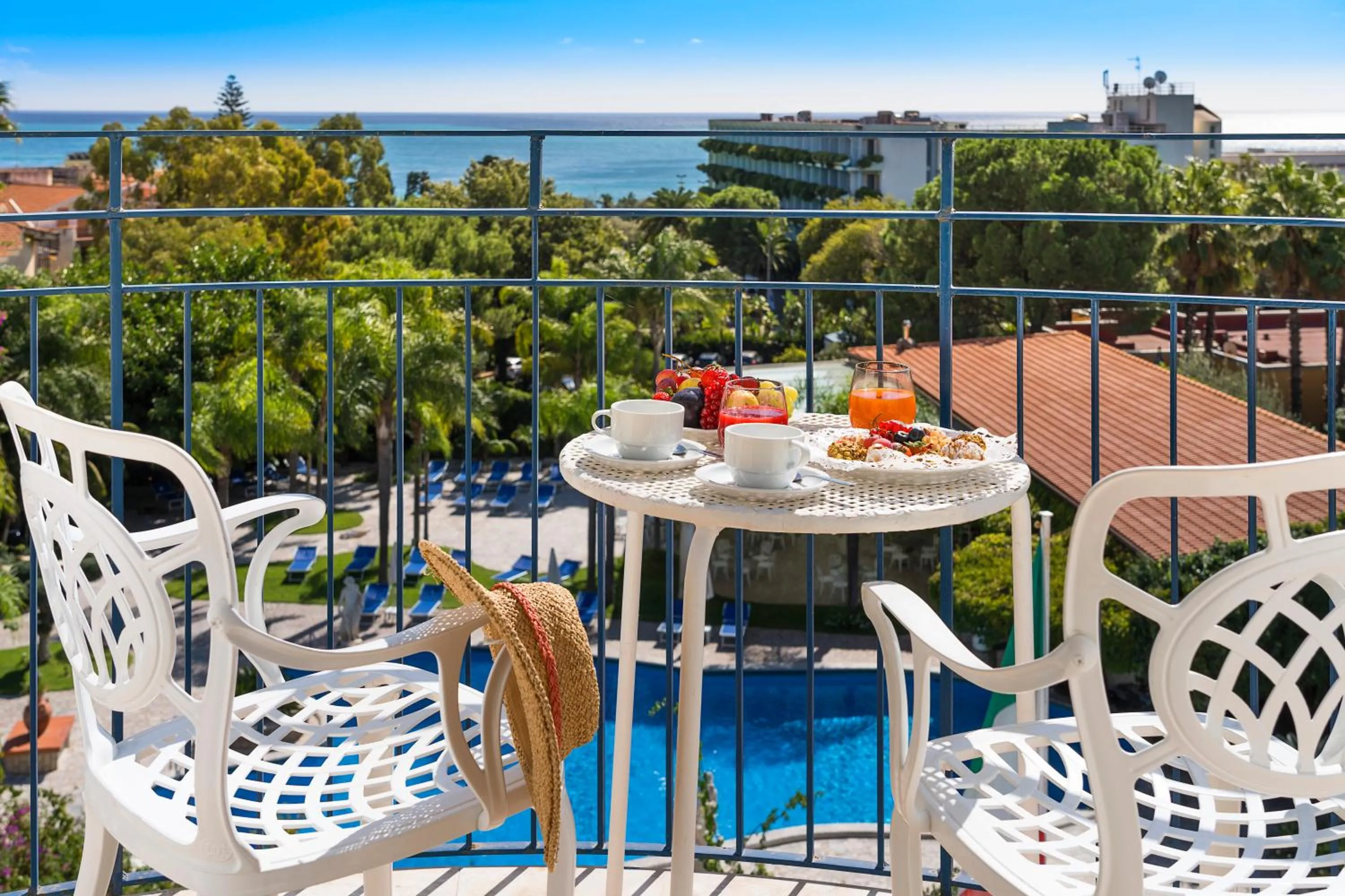 Sea view in Sant Alphio Garden Hotel & SPA