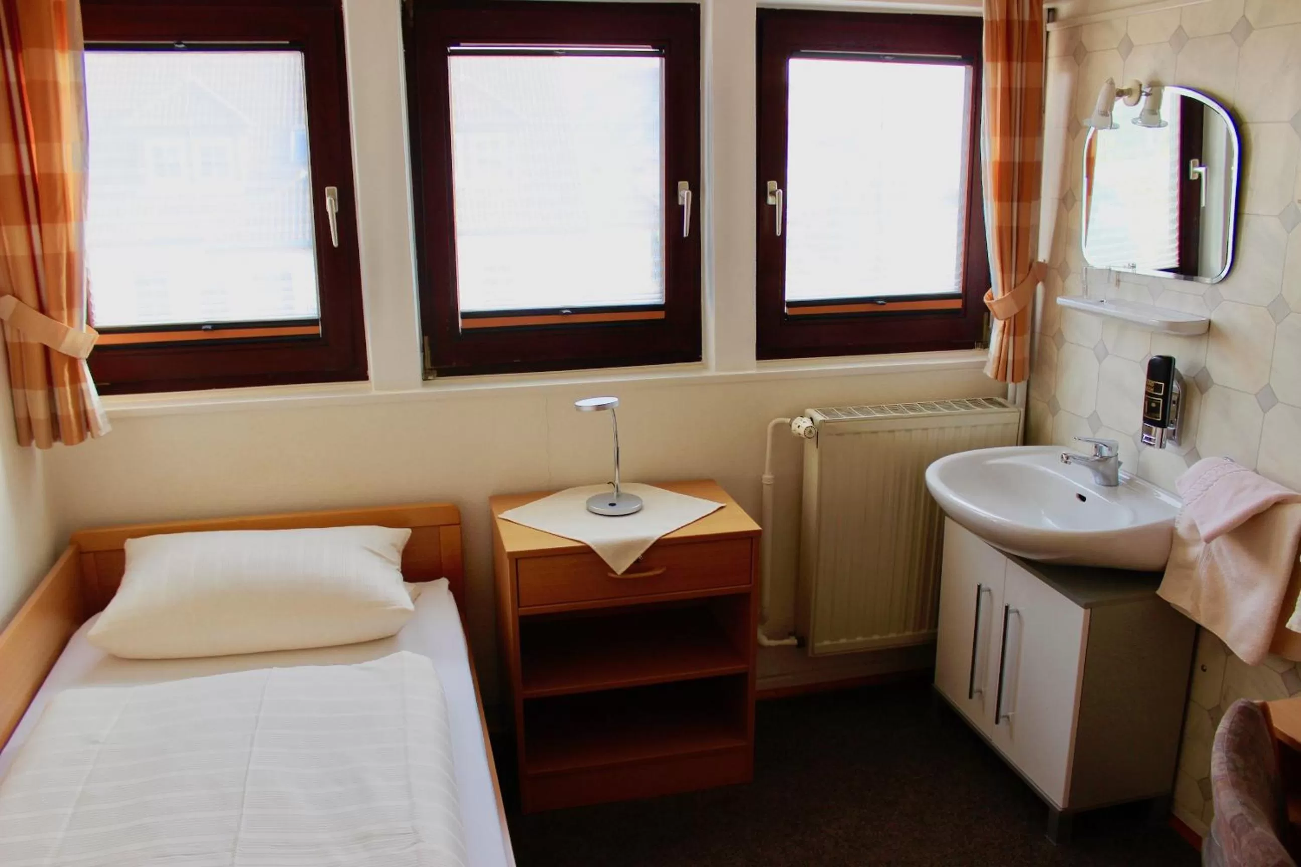 Bed in Hotel Gasthof Klusmeyer