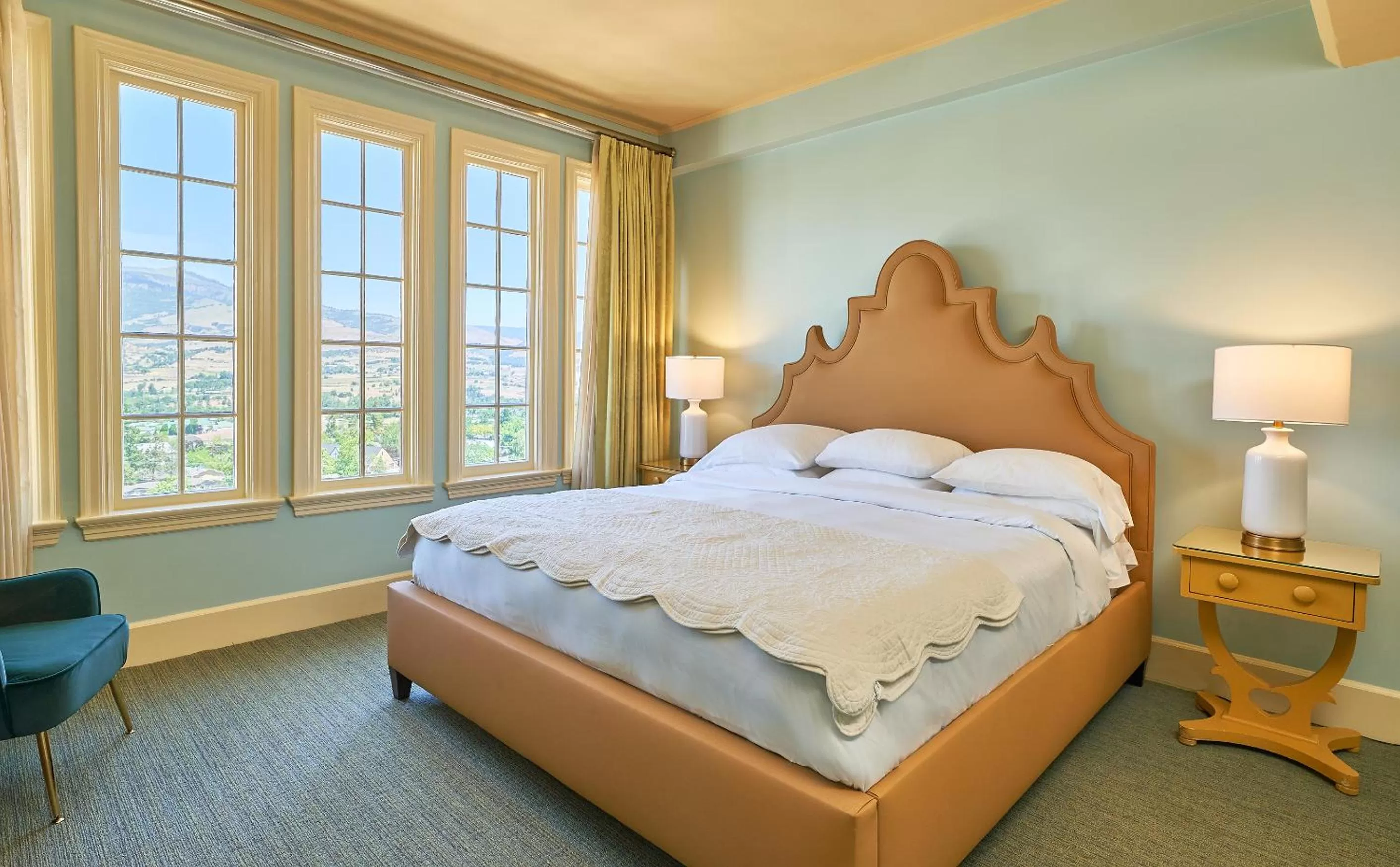 Bed in Ashland Springs Hotel