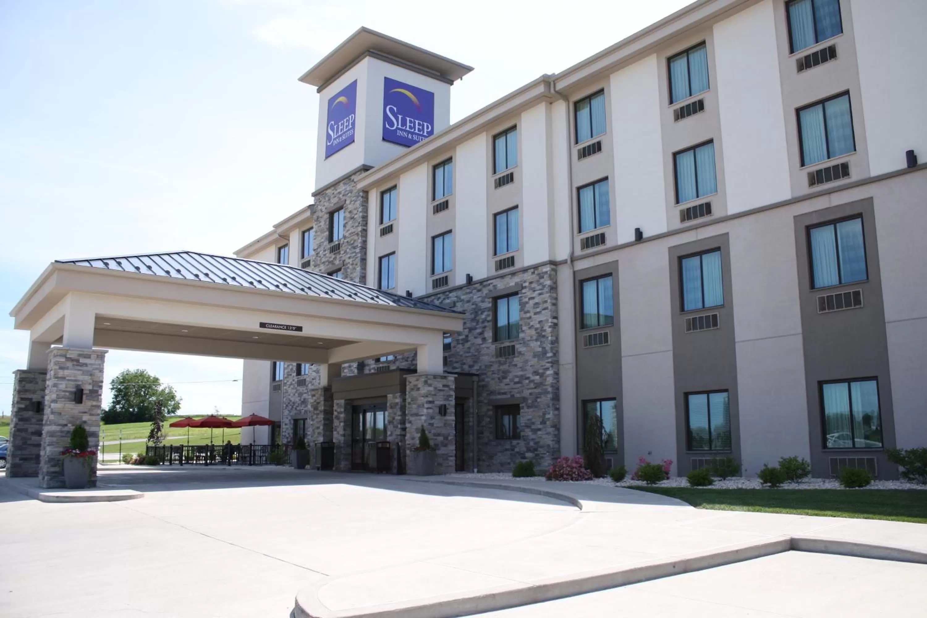 Property building in Sleep Inn & Suites Belmont - St. Clairsville