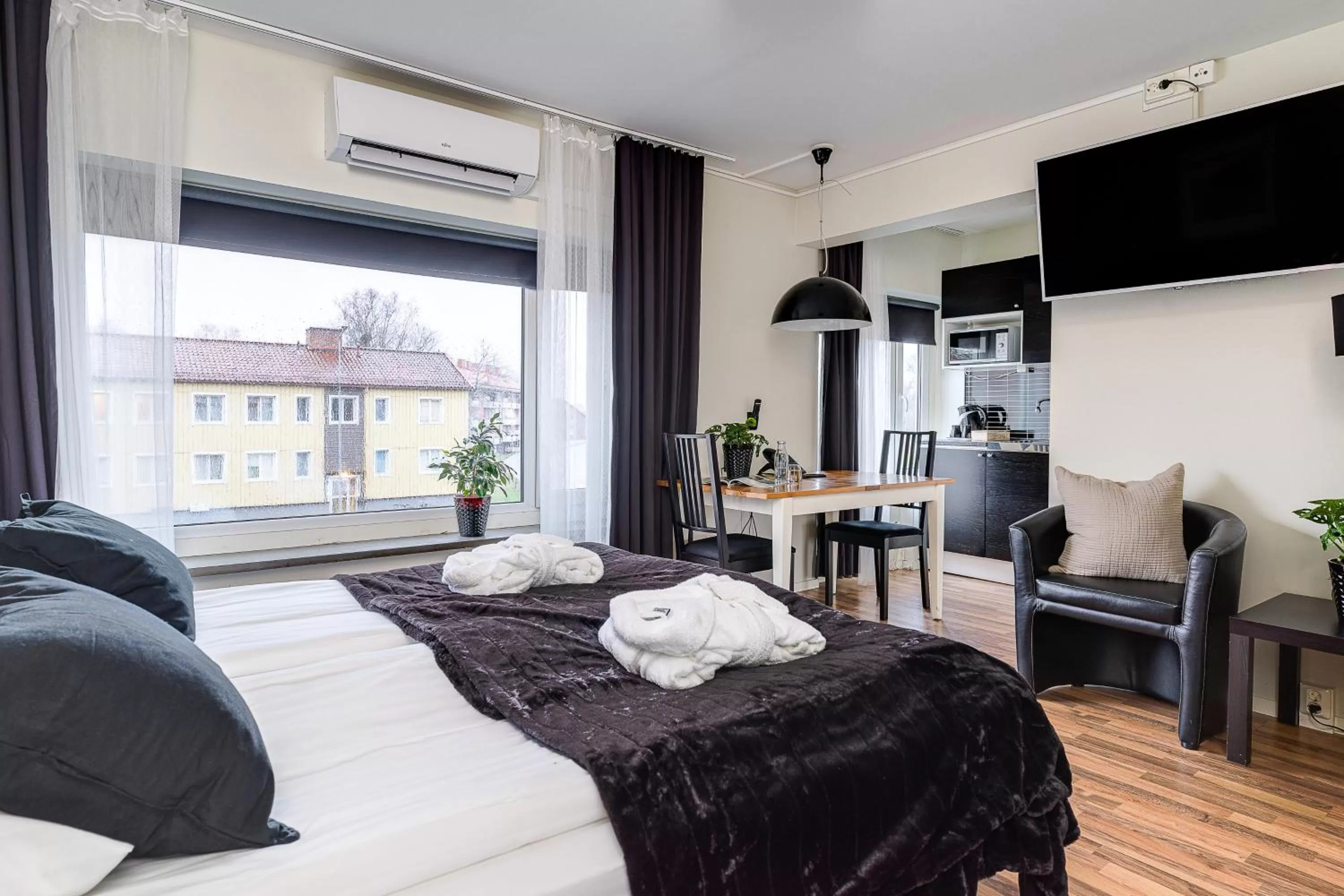 Bed in Fagersta Wärdshuset C. Dickens